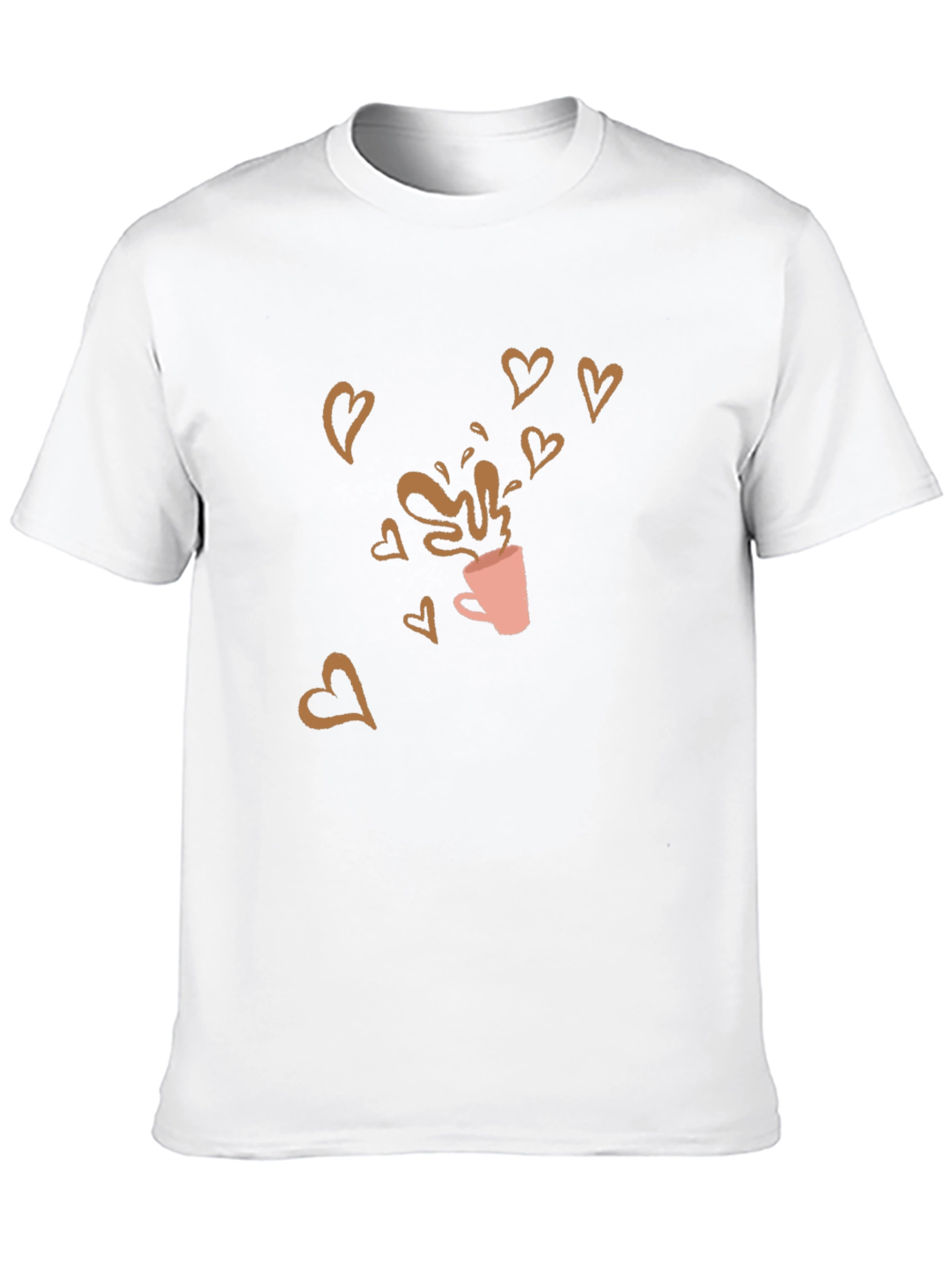 Coffee Love T-Shirt - Black Graphic Tee