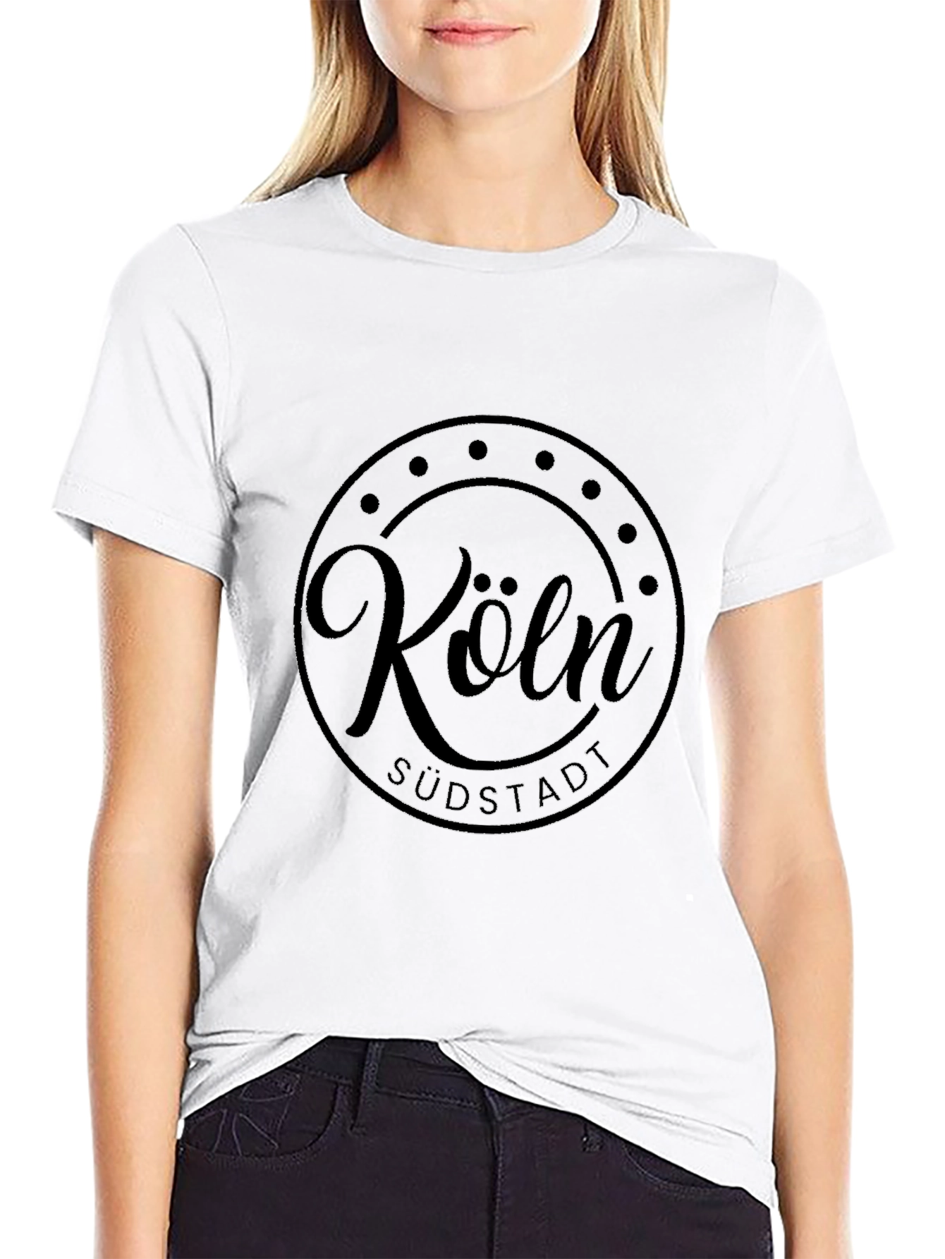 Köln Südstadt Black T-Shirt