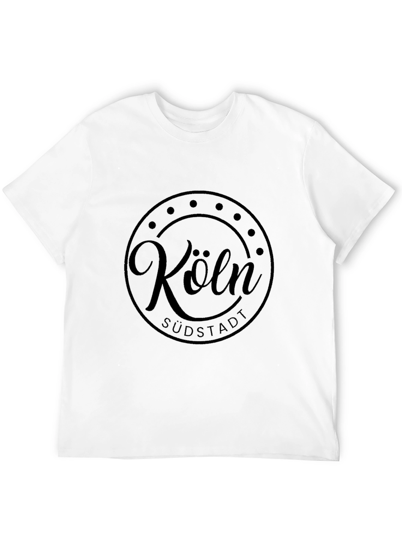 Köln Südstadt Black T-Shirt