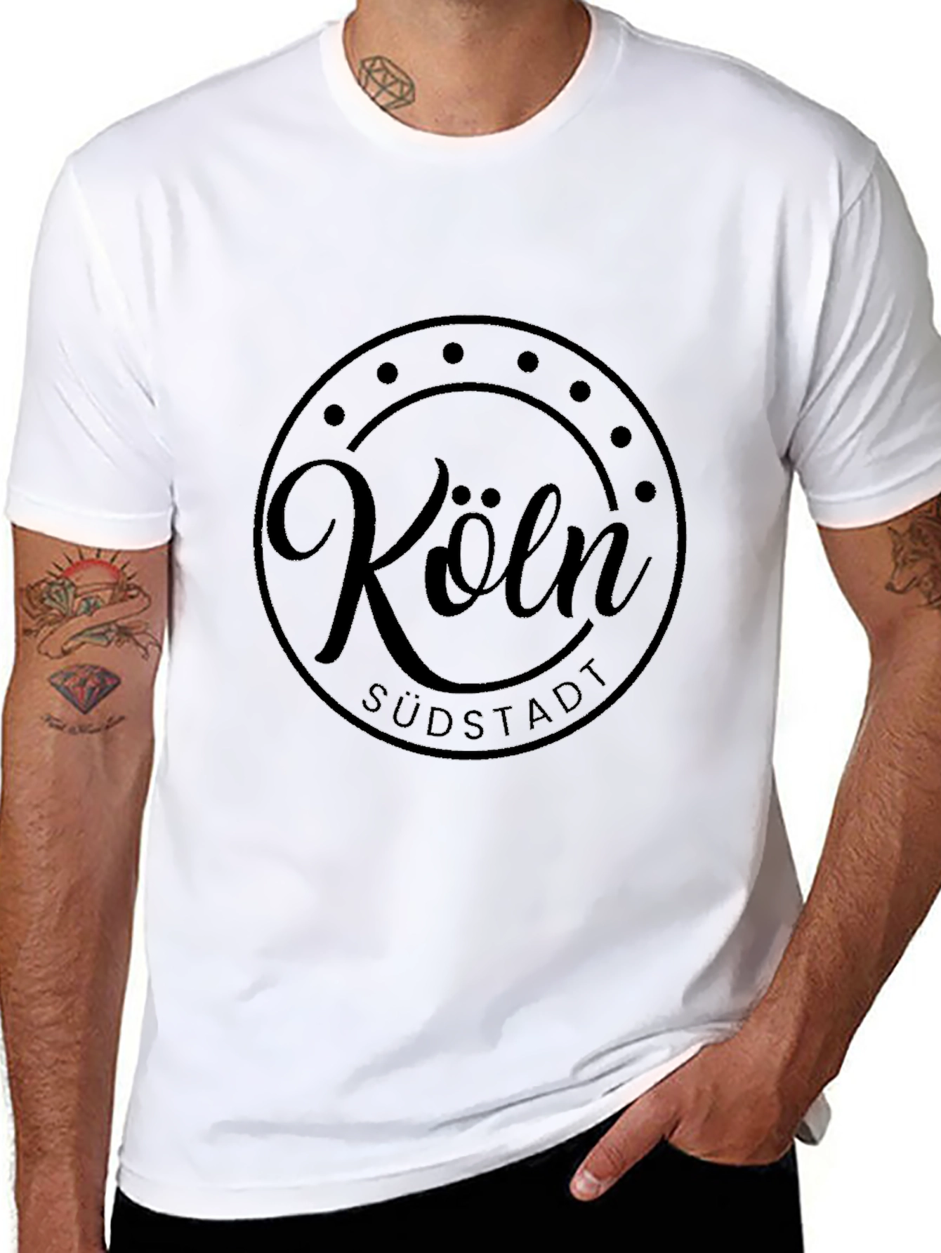 Köln Südstadt Black T-Shirt