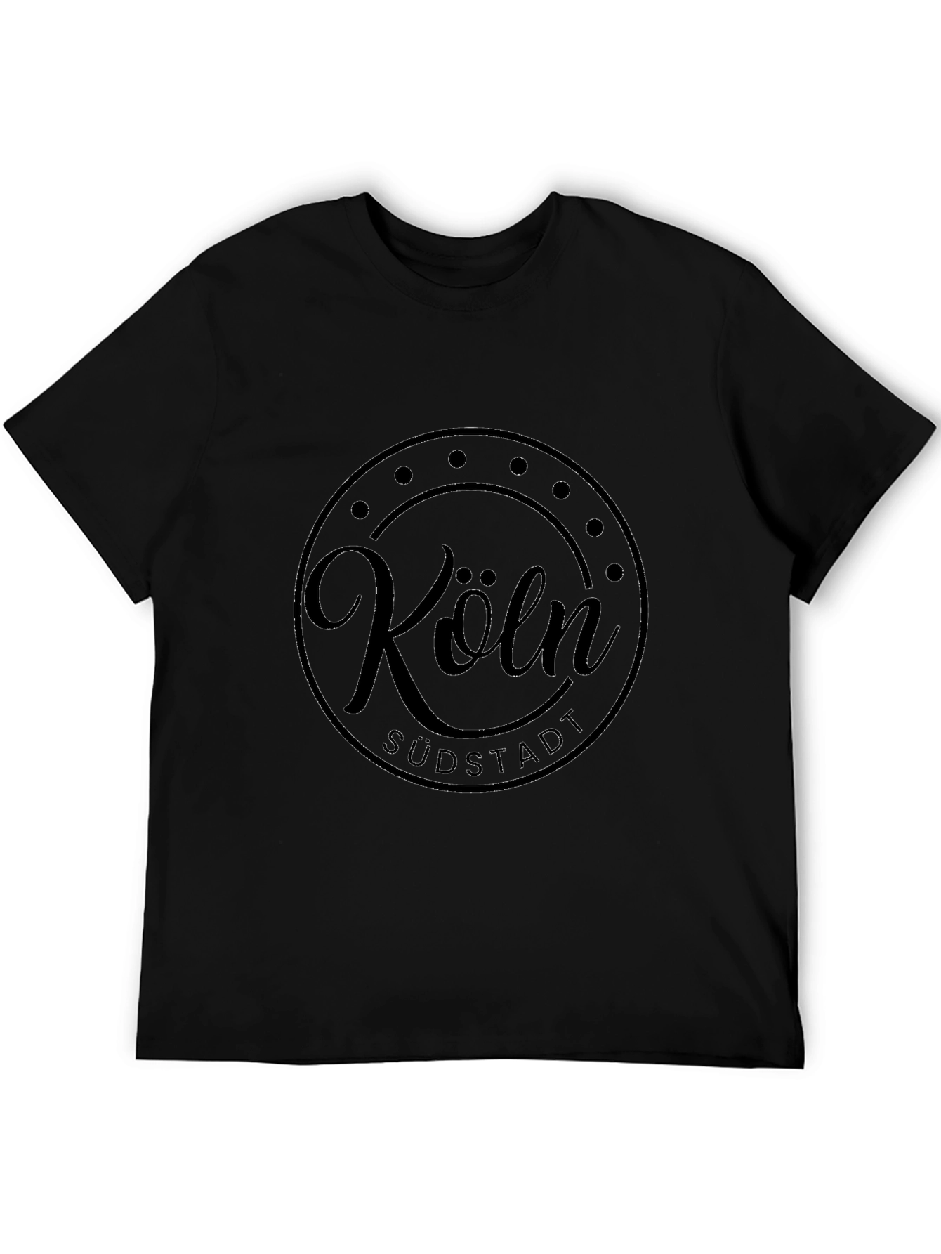 Köln Südstadt Black T-Shirt