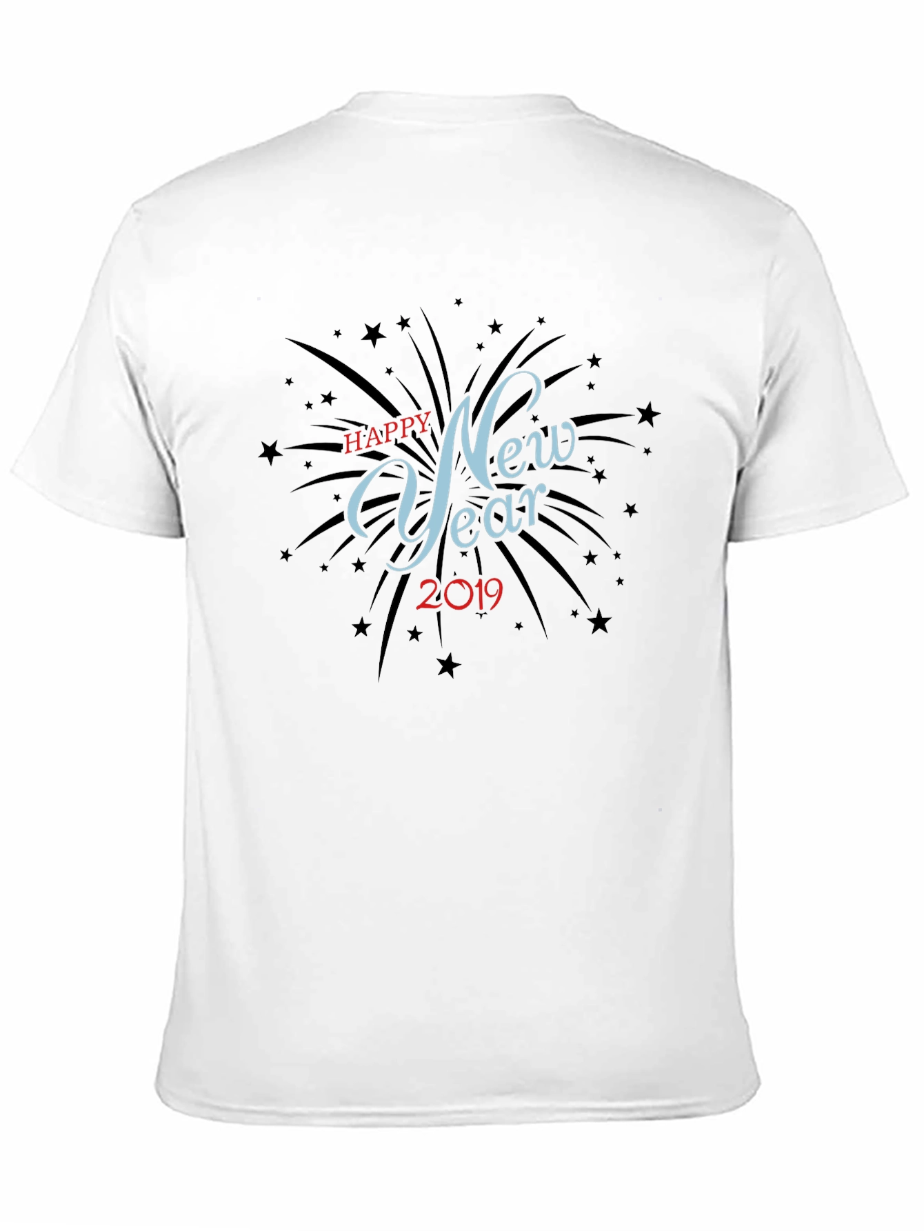 Happy New Year 2019 Graphic T-Shirt