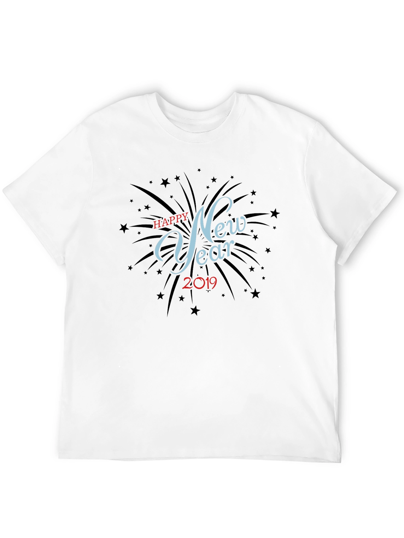Happy New Year 2019 Graphic T-Shirt