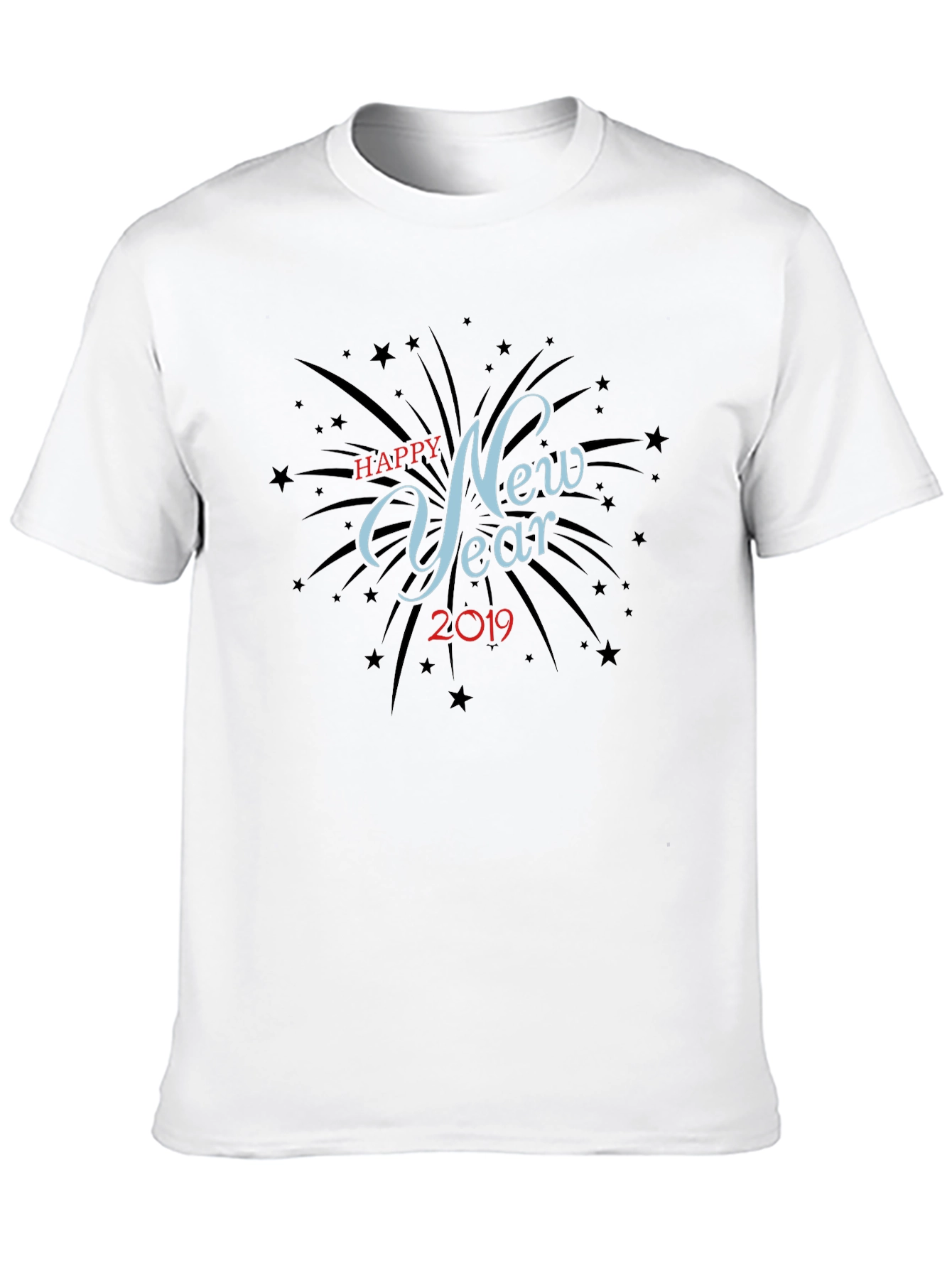 Happy New Year 2019 Graphic T-Shirt
