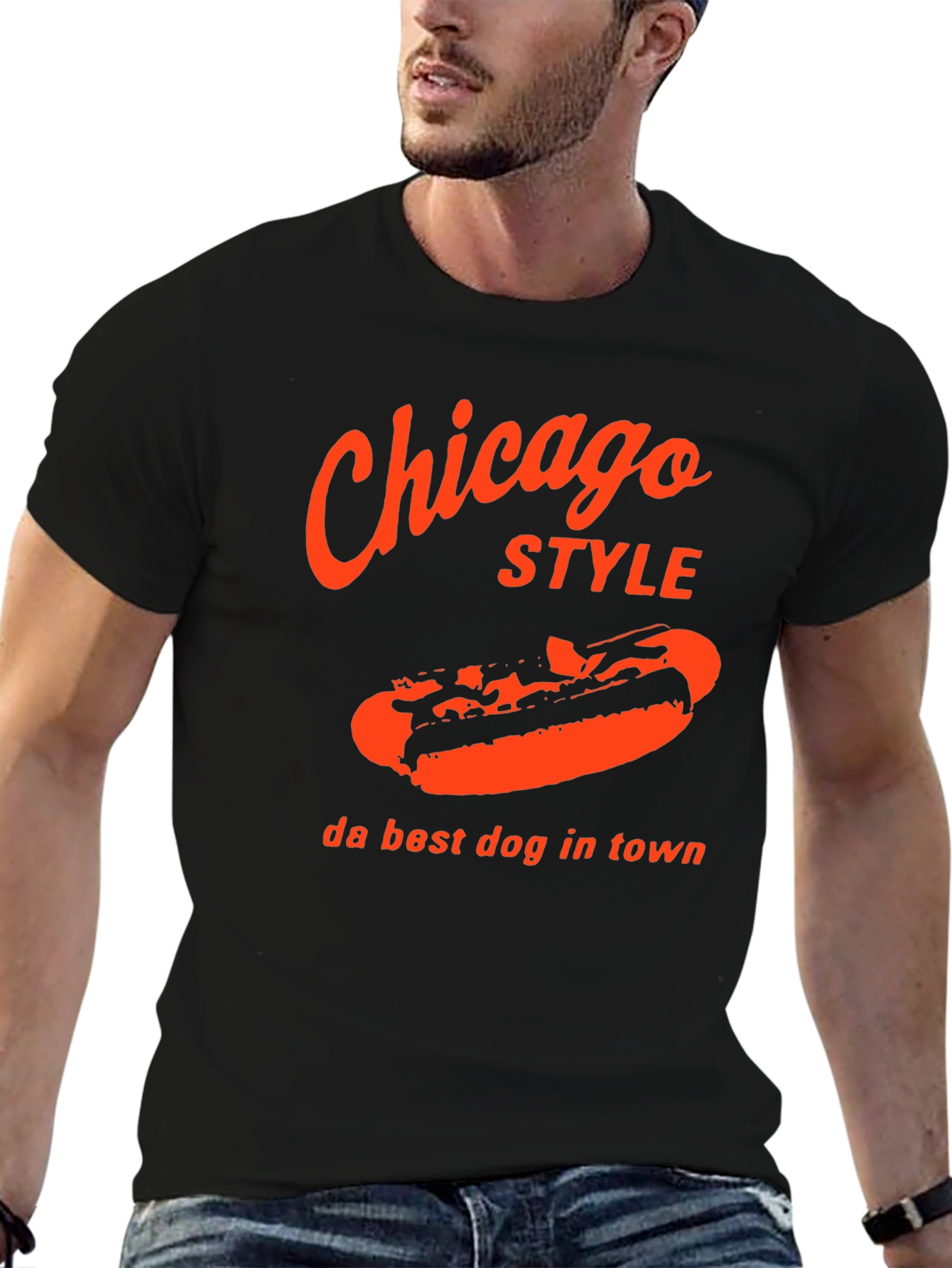 Chicago Style Hot Dog T-Shirt