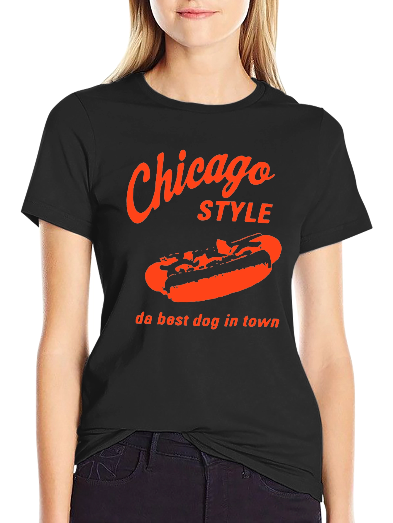 Chicago Style Hot Dog T-Shirt