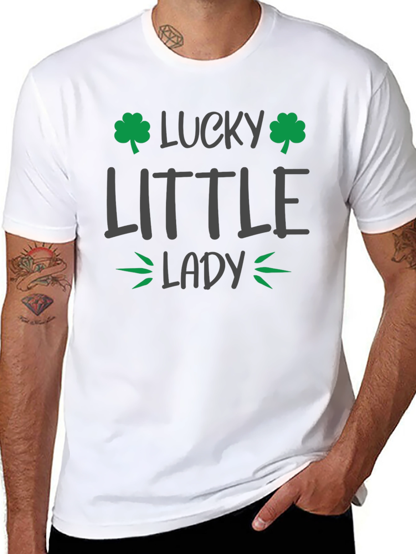Lucky Little Lady T-Shirt - St. Patricks Day Apparel