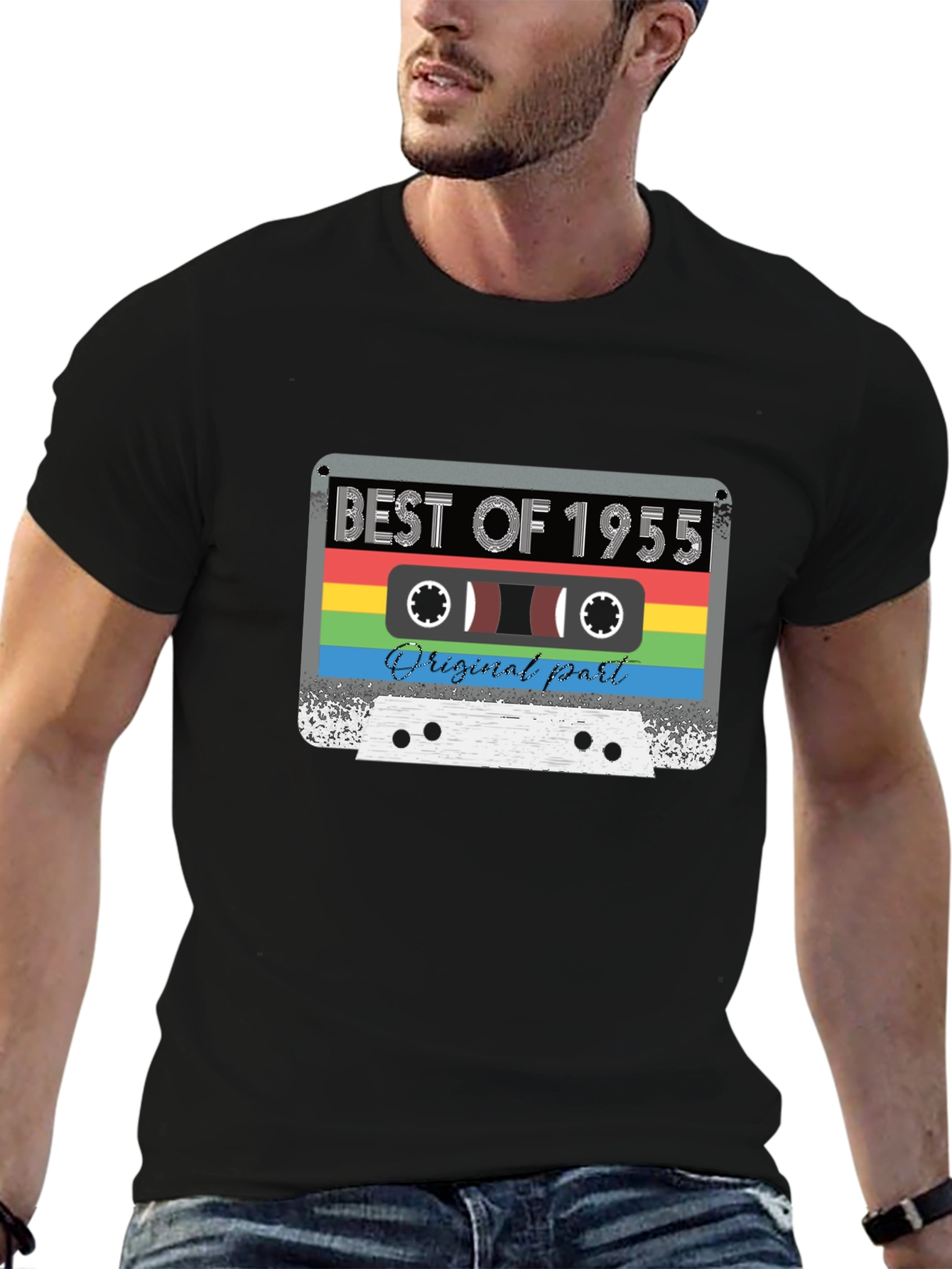 Best of 1955 Retro Cassette T-Shirt