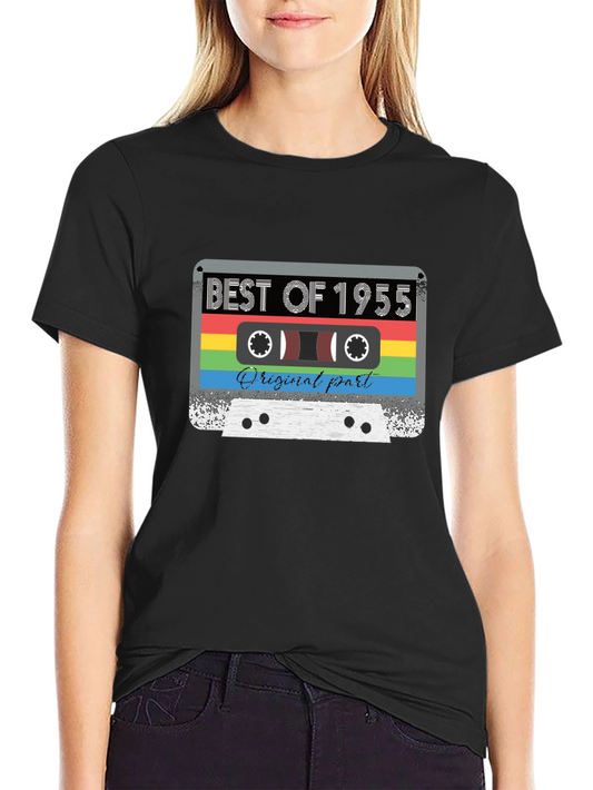 Best of 1955 Retro Cassette T-Shirt