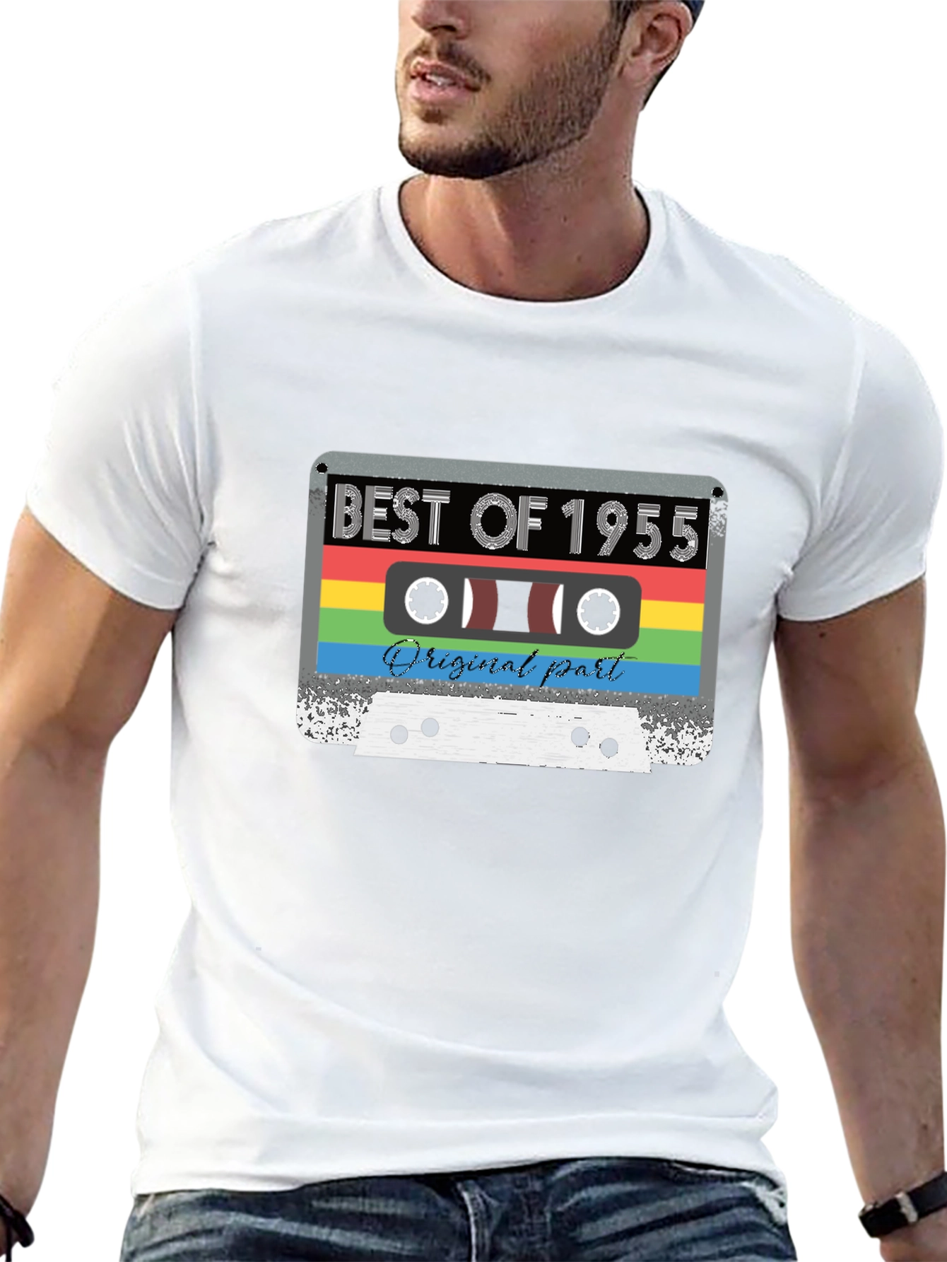 Best of 1955 Retro Cassette T-Shirt