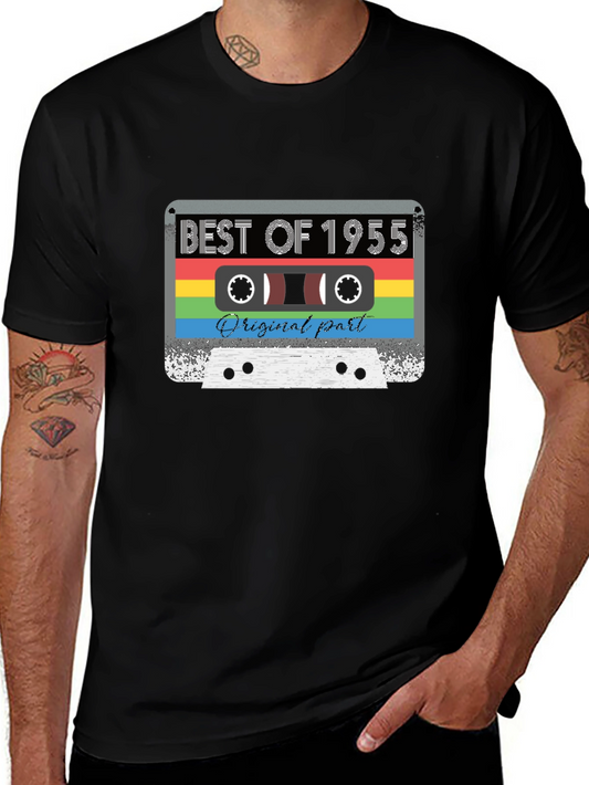 Best of 1955 Retro Cassette T-Shirt