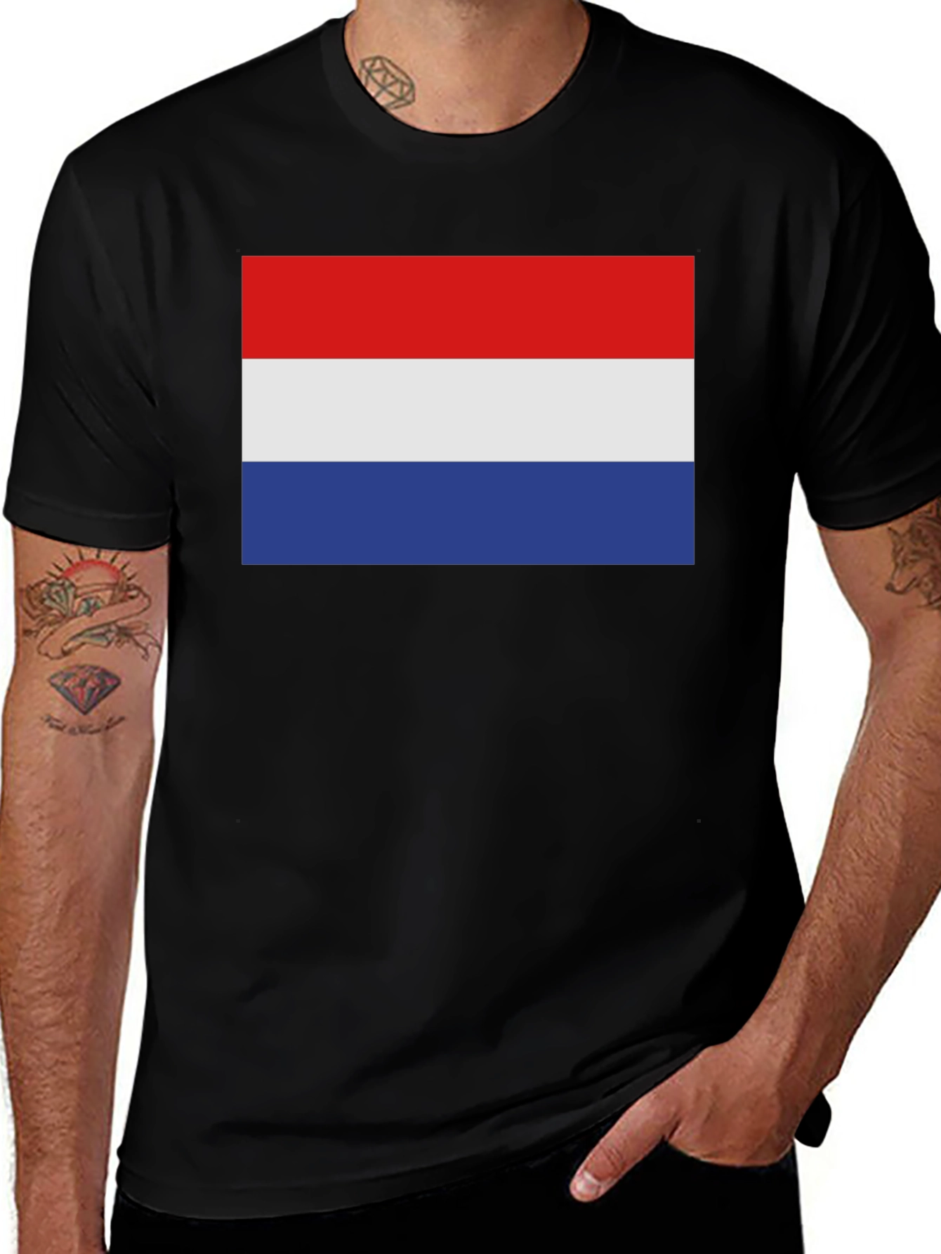 Netherlands Flag T-Shirt - Dutch Pride Tee