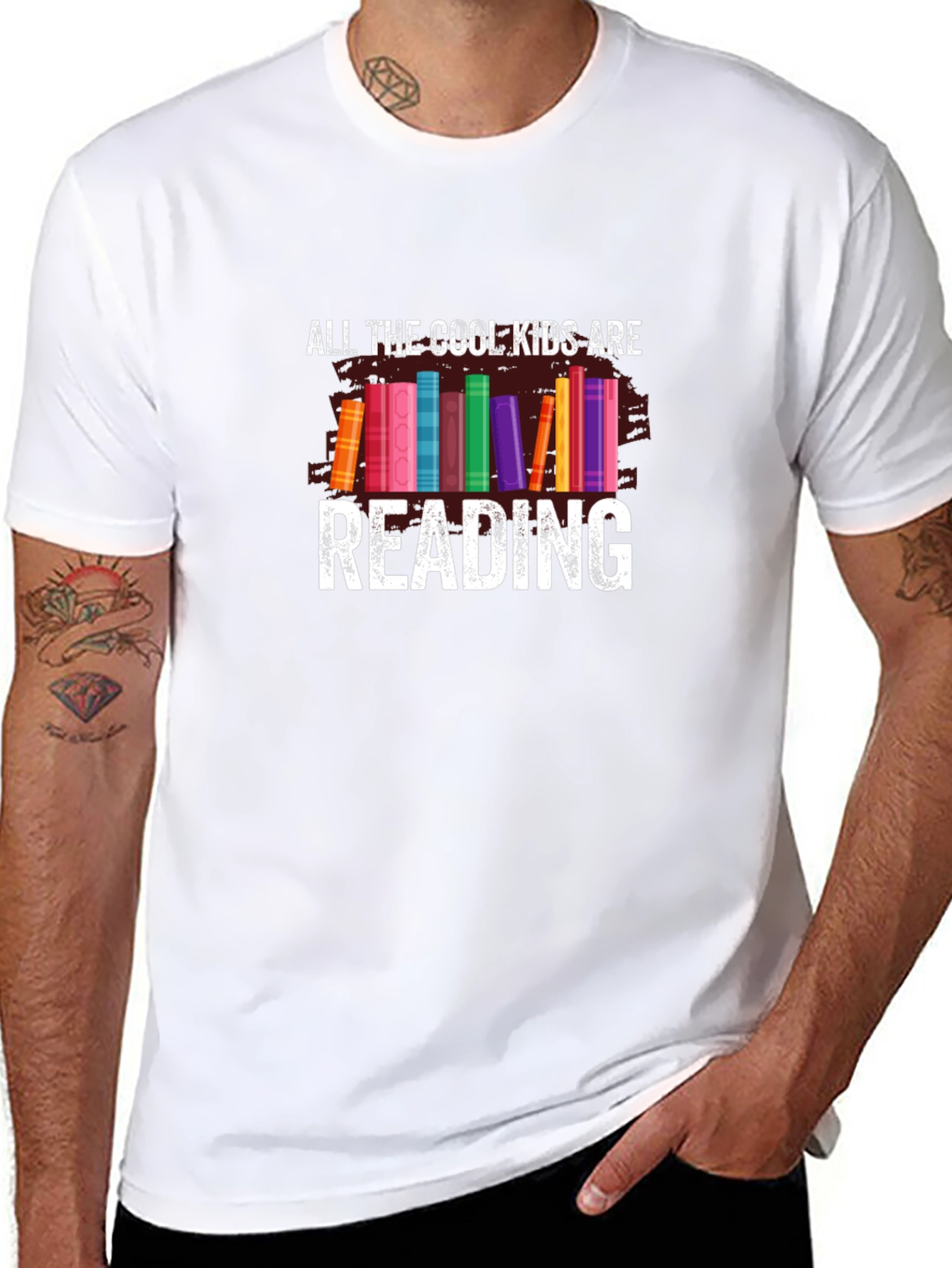 Cool Kids Reading T-Shirt - Bookworm Tee