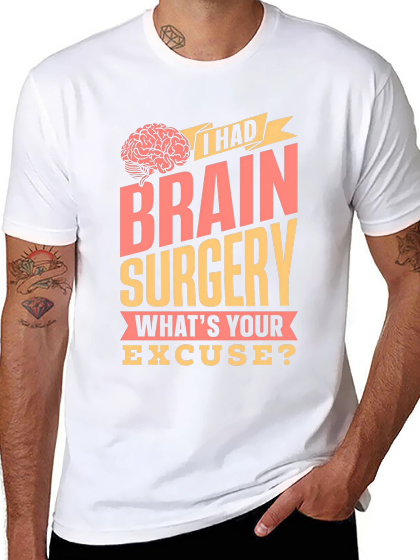 Brain Surgery T-Shirt - Funny Excuse Tee
