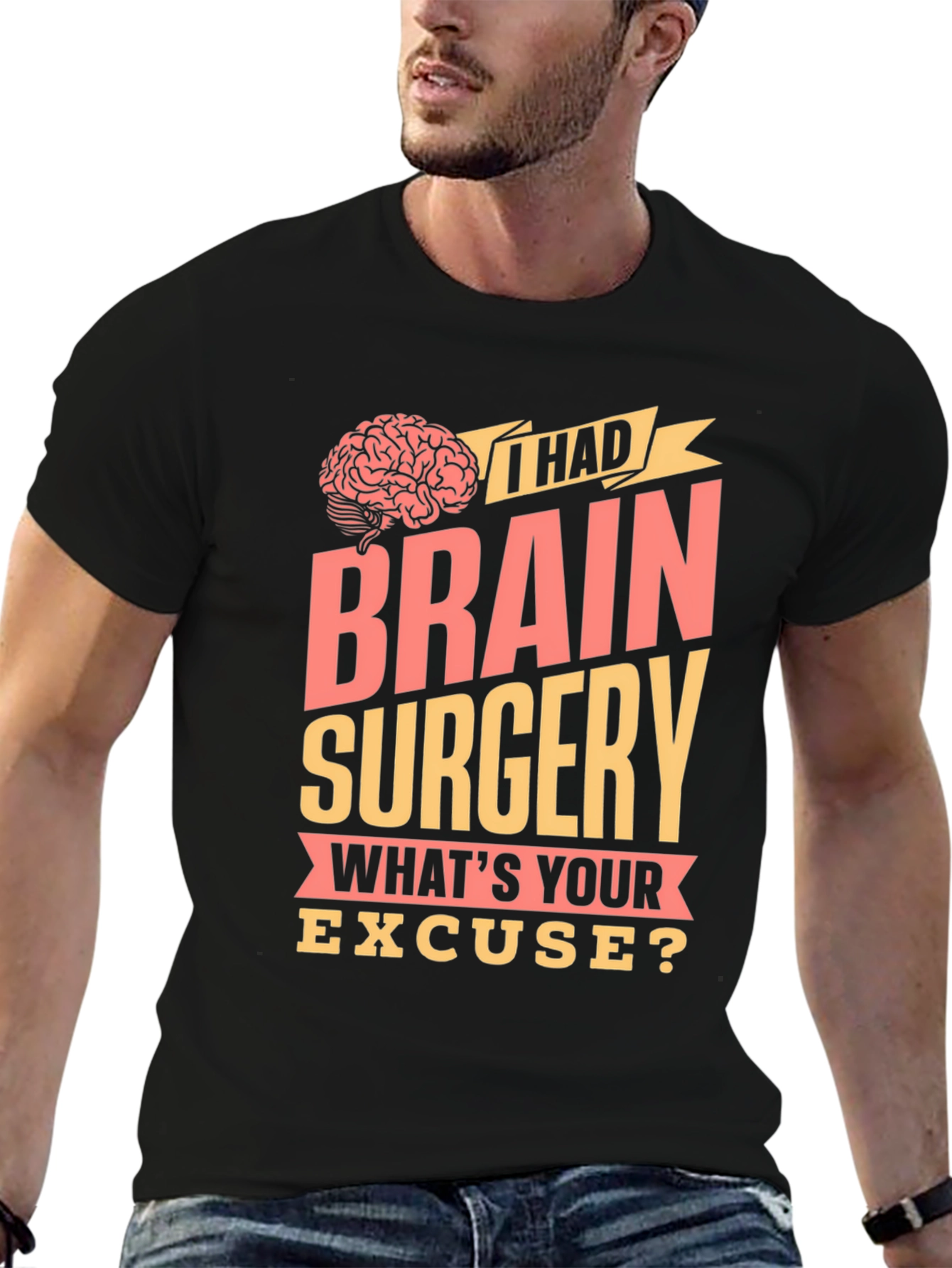 Brain Surgery T-Shirt - Funny Excuse Tee