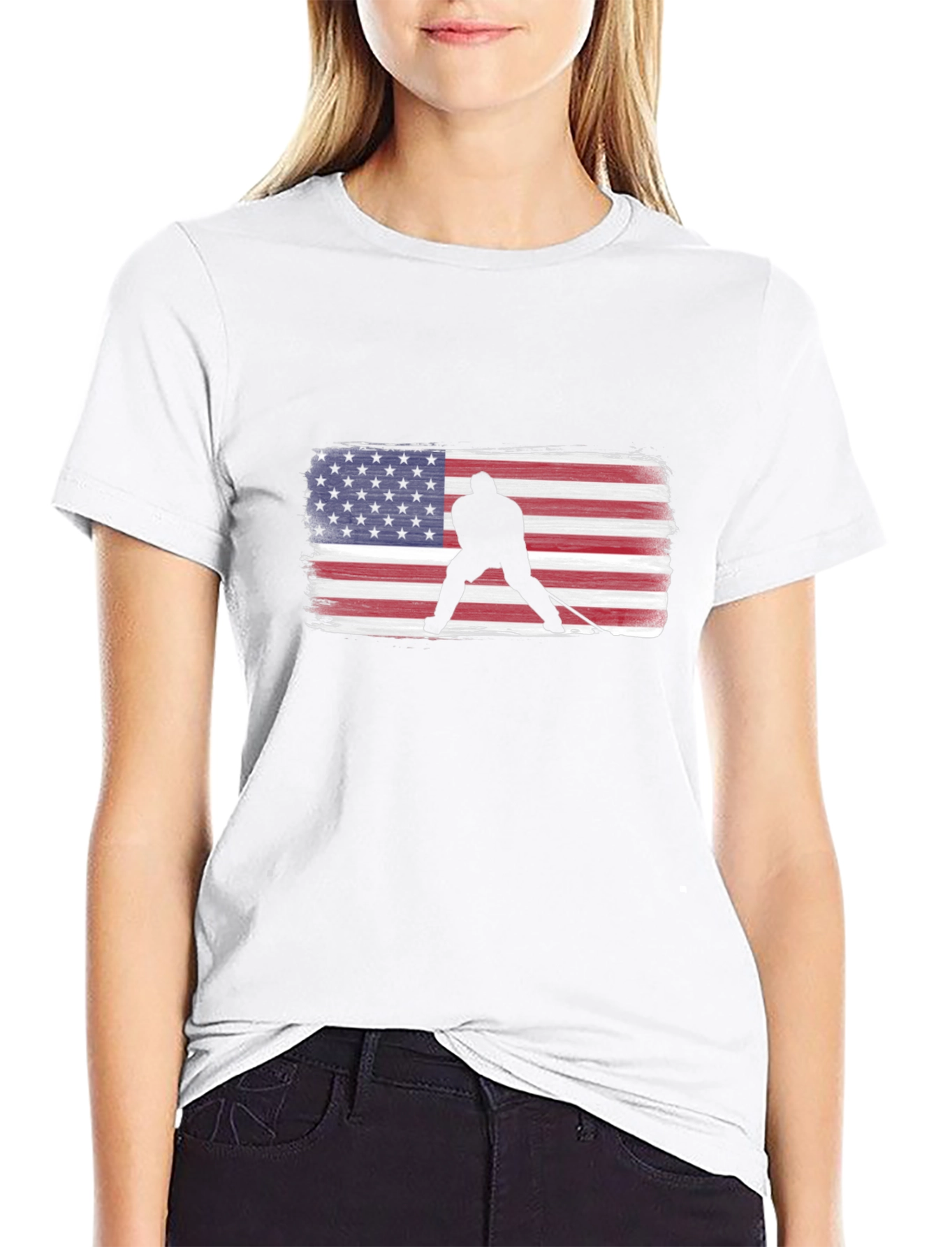 USA Hockey Flag T-Shirt