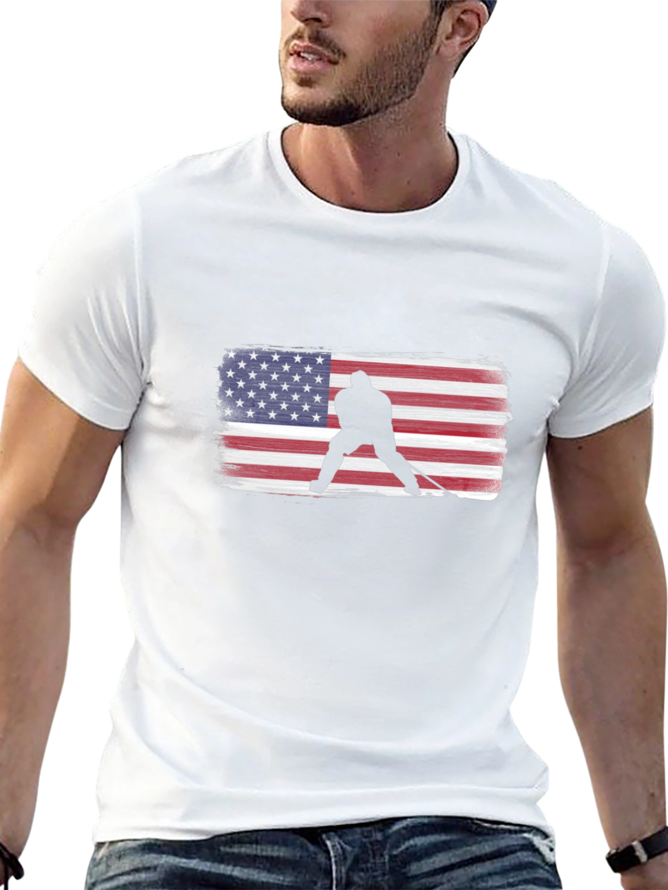USA Hockey Flag T-Shirt