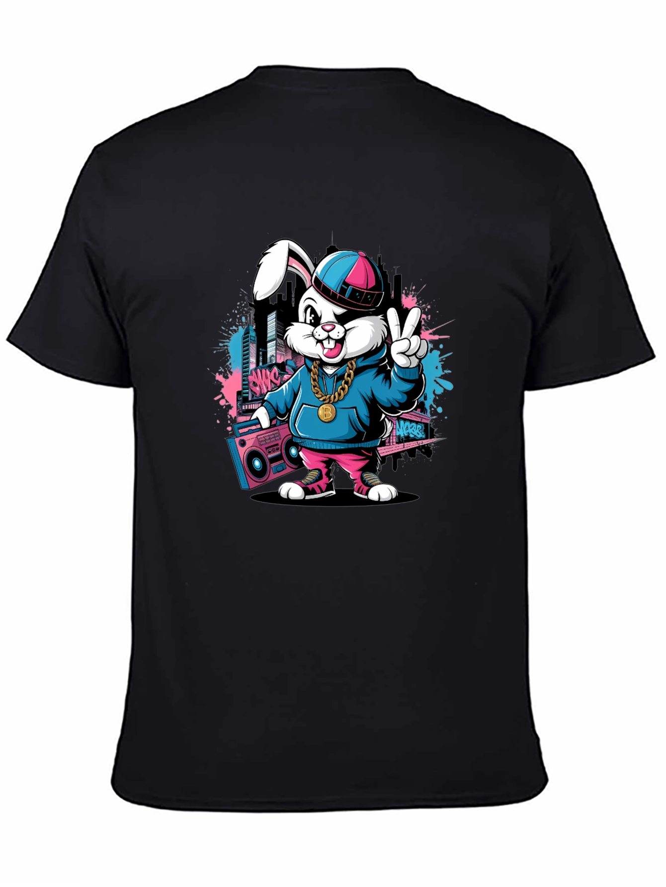 Cool Hip Hop Bunny T-Shirt