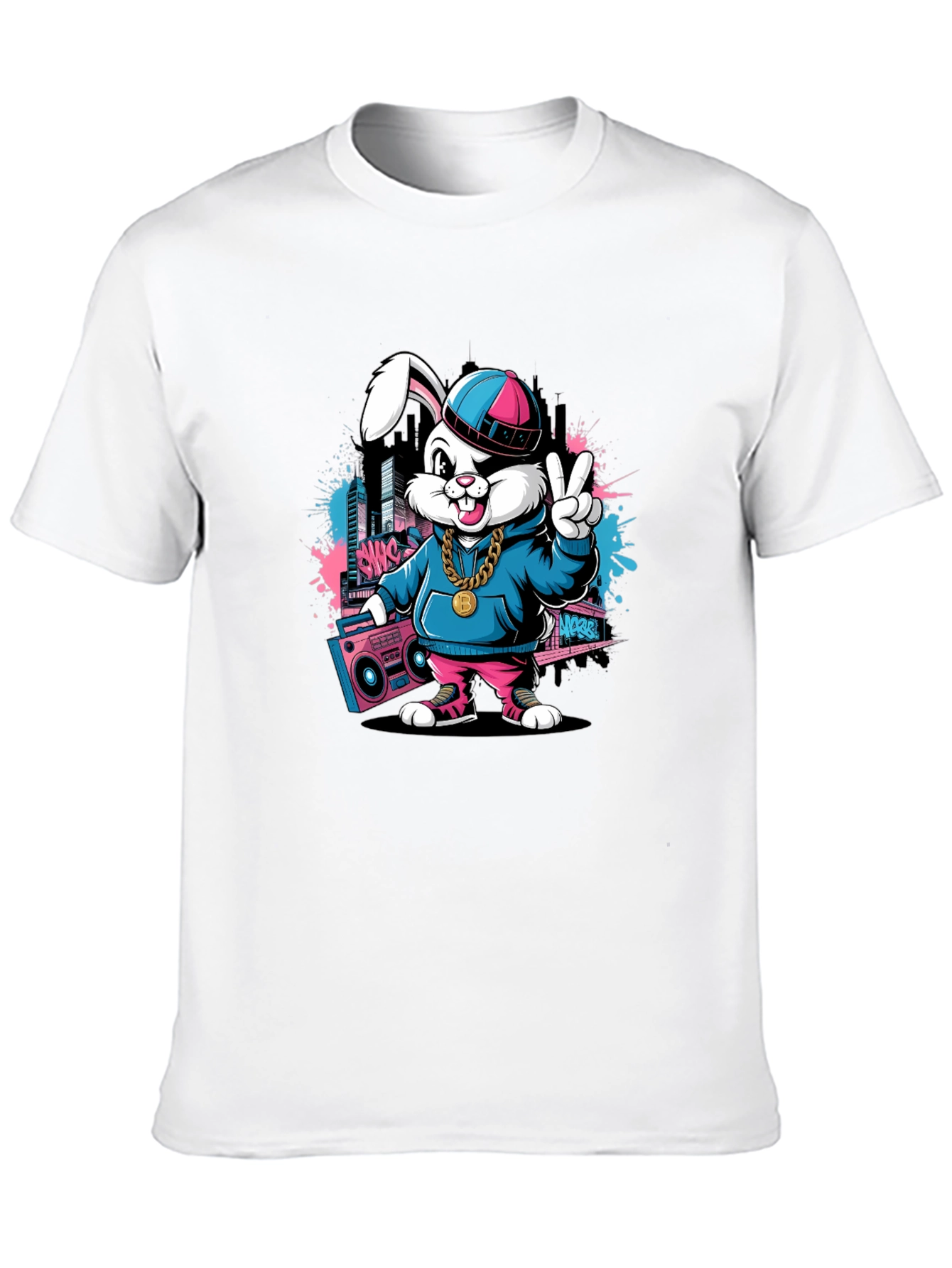 Cool Hip Hop Bunny T-Shirt