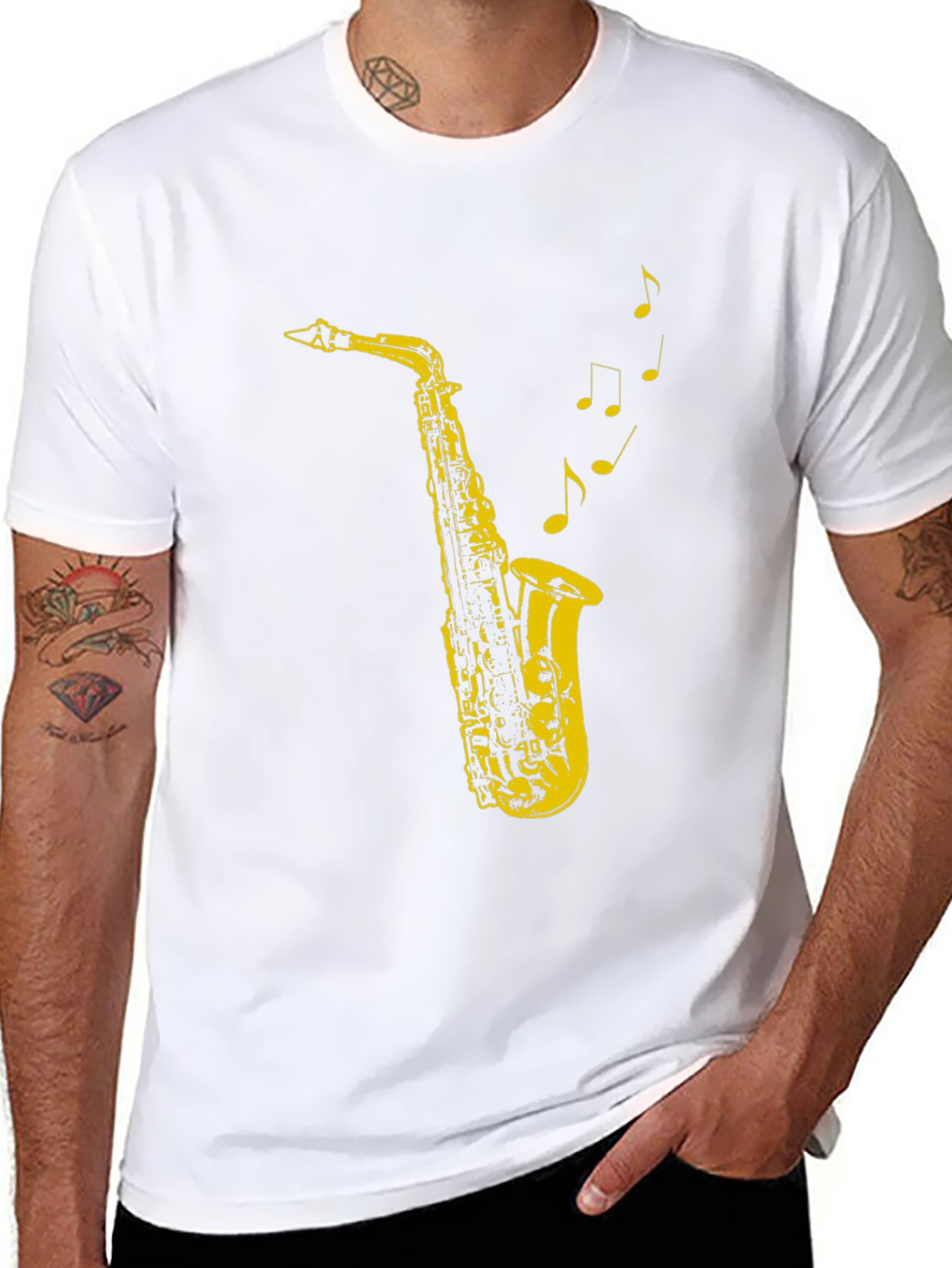 Cool Saxophone Music T-Shirt