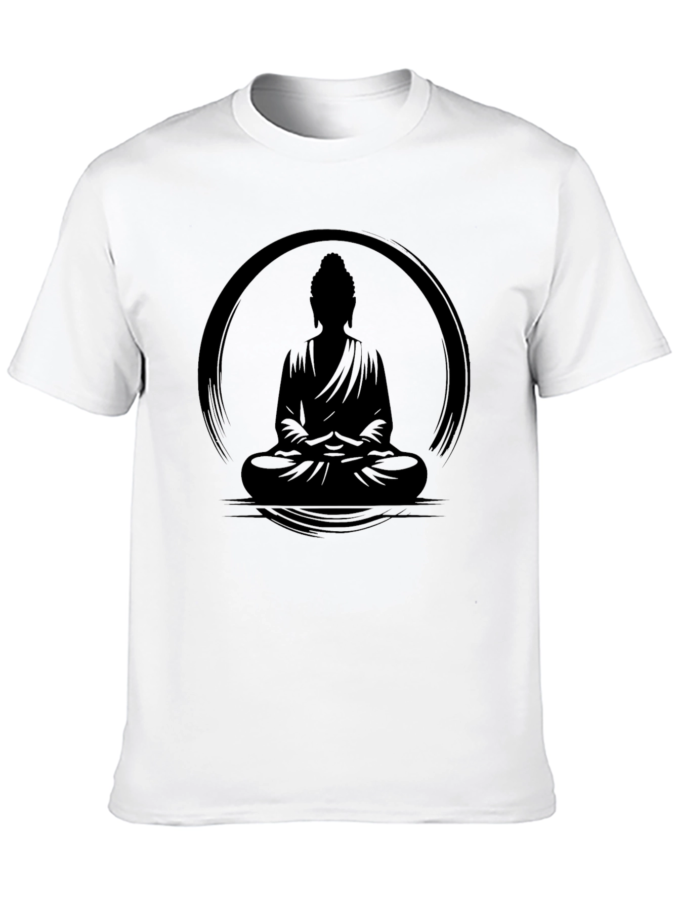 Buddha Zen Circle Graphic Tee
