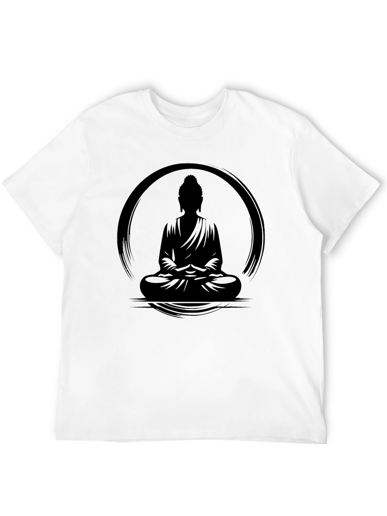 Buddha Zen Circle Graphic Tee