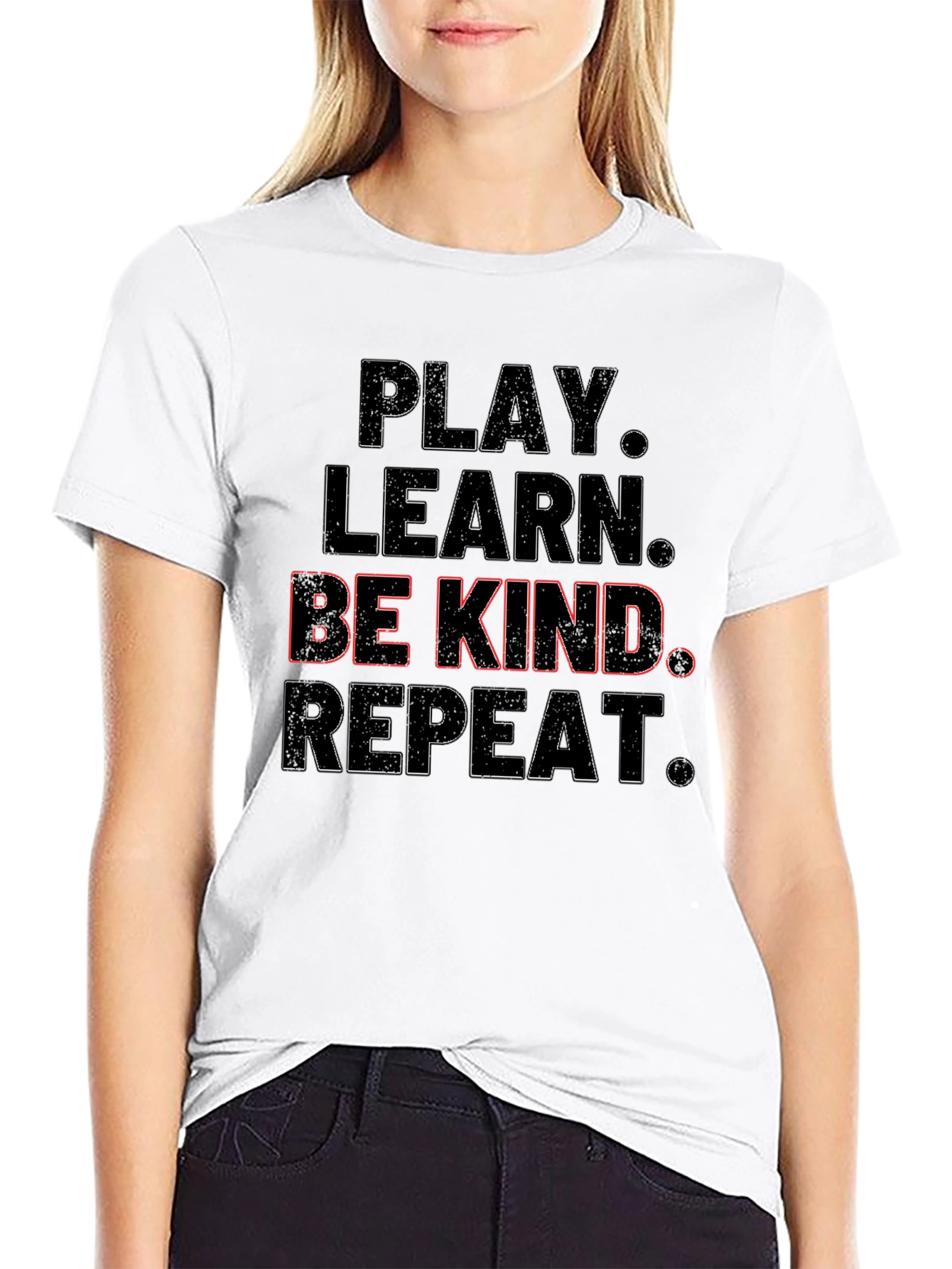 Play Learn Be Kind Repeat T-Shirt