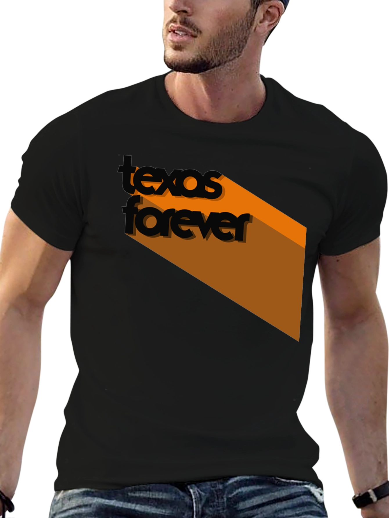 Texas Forever Graphic Tee - Black