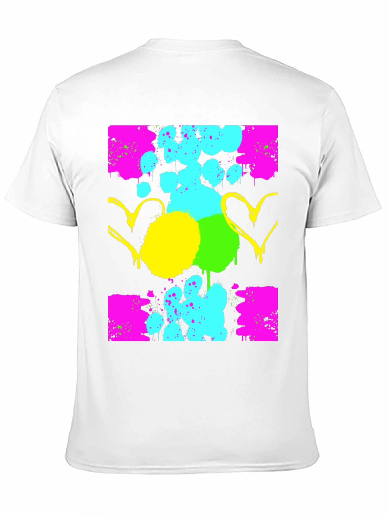Funky Graphic Print Black T-Shirt