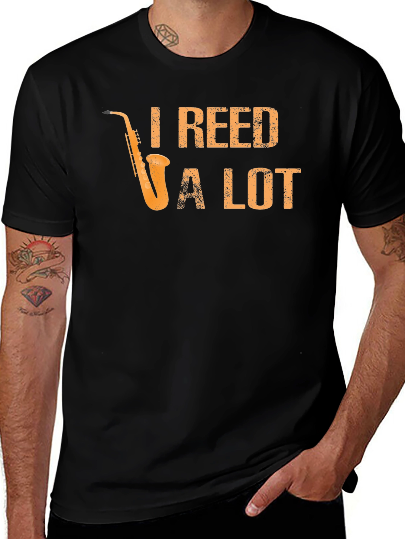 I Reed a Lot Saxophone T-Shirt