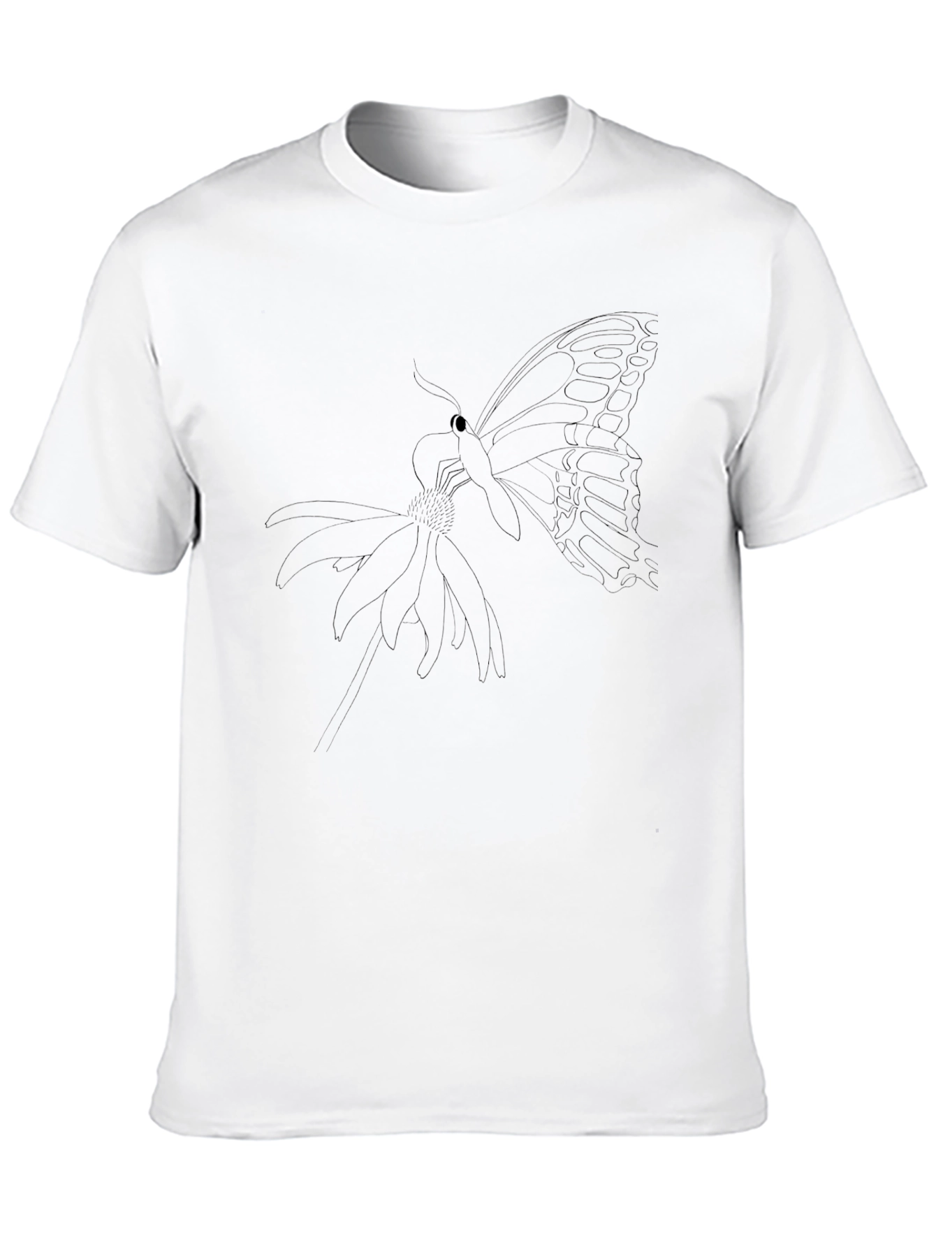Black Butterfly Graphic Tee