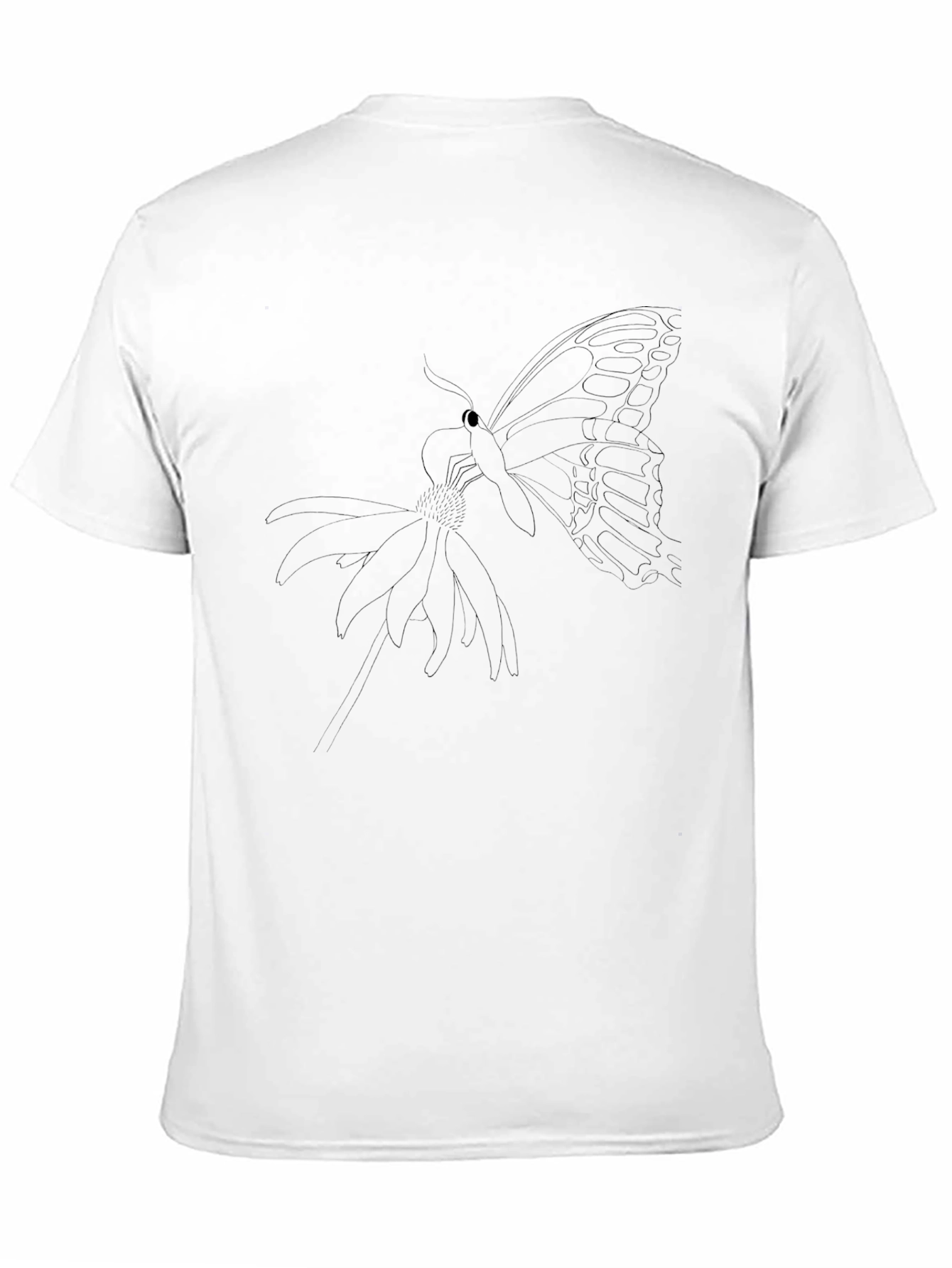Black Butterfly Graphic Tee