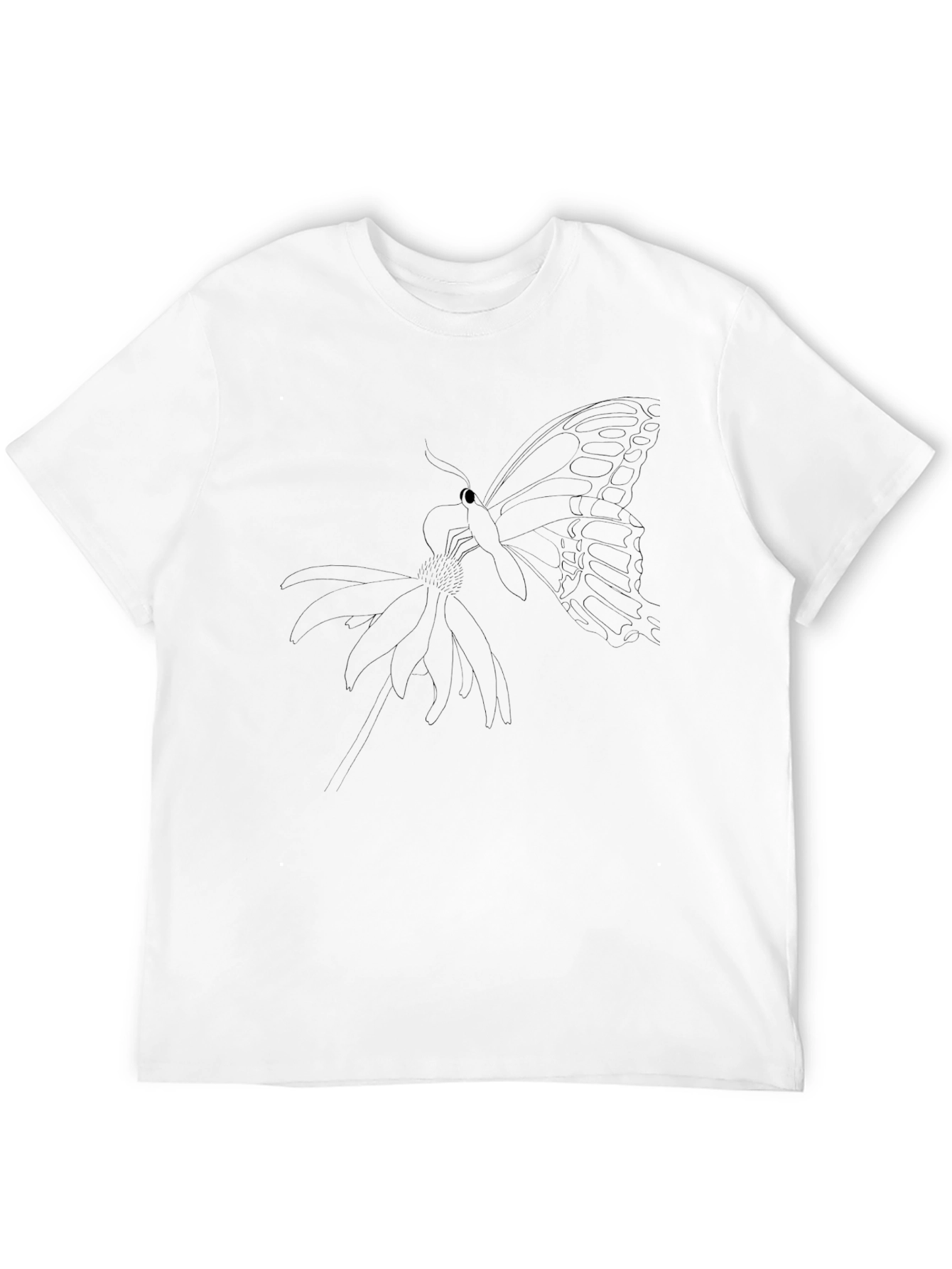 Black Butterfly Graphic Tee