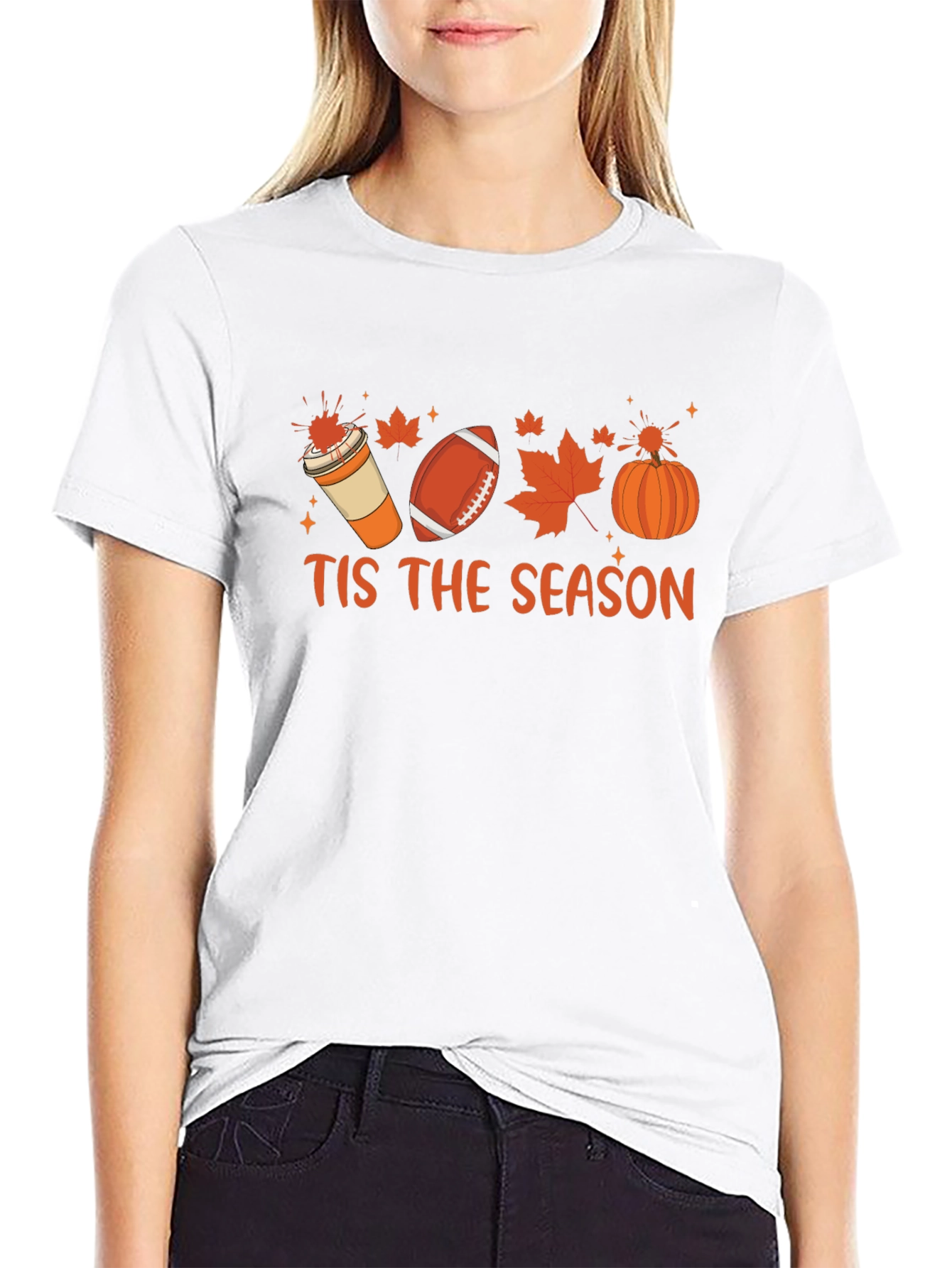 Tis the Season Fall Themed Graphic T-Shirt