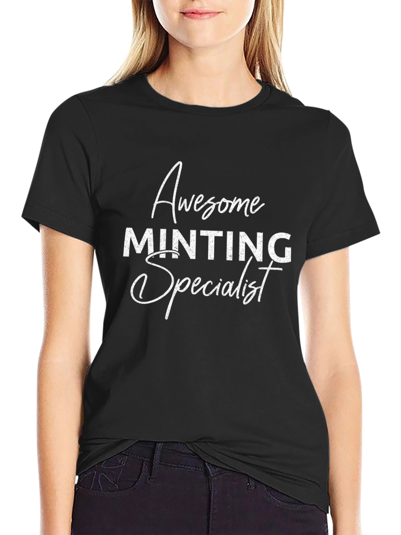 Awesome Minting Specialist Black T-Shirt