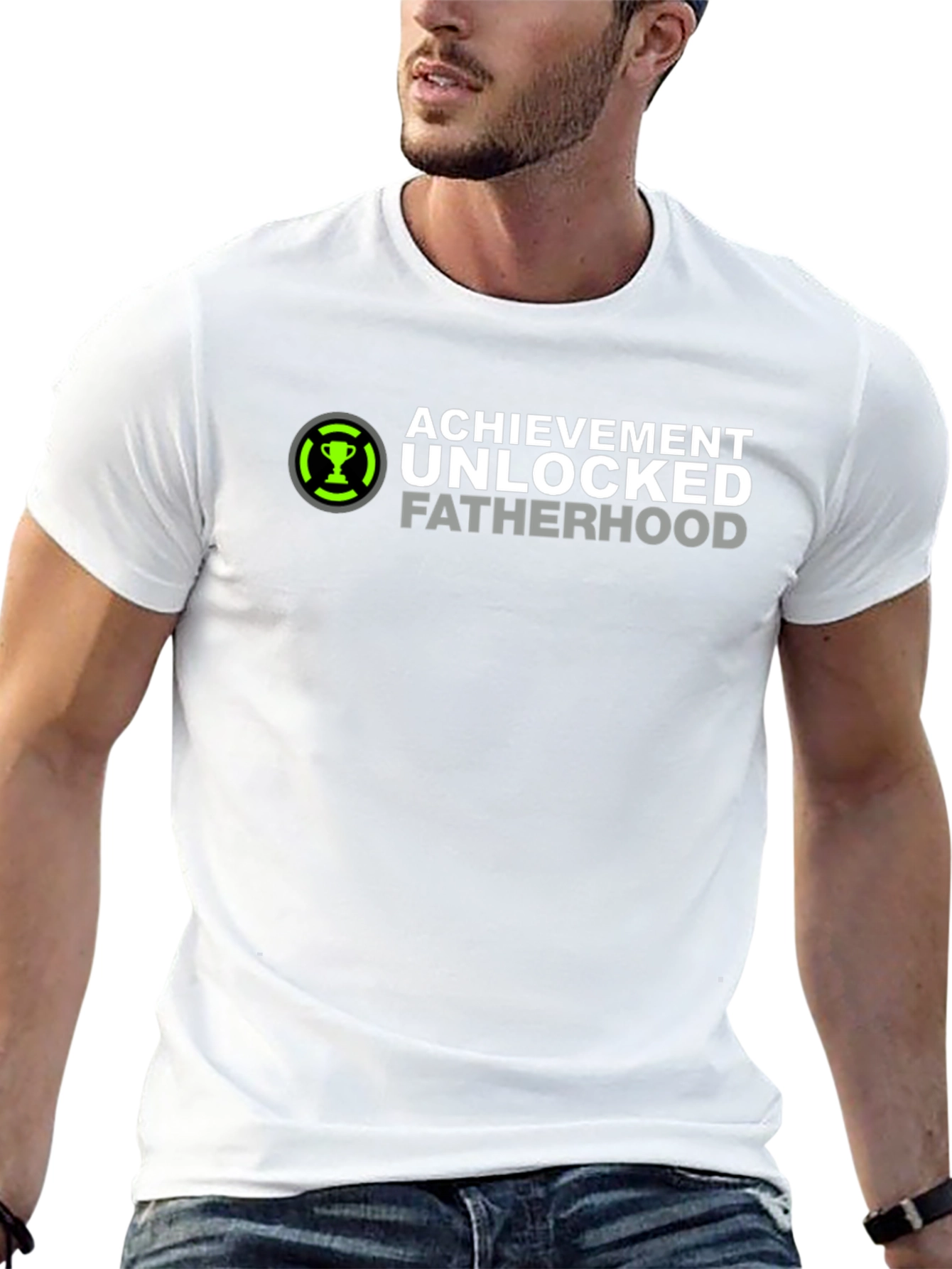 Achievement Unlocked Fatherhood T-Shirt