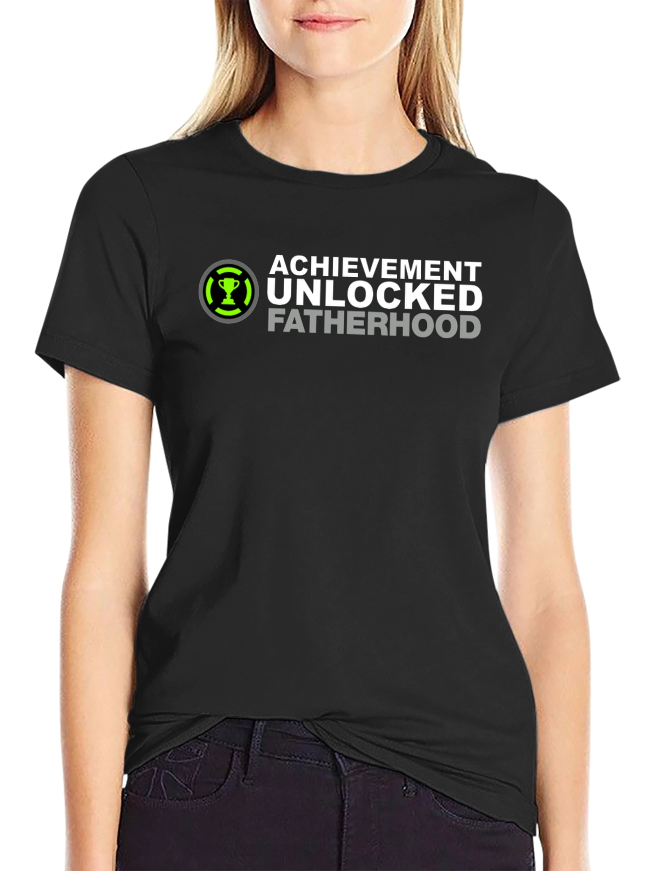 Achievement Unlocked Fatherhood T-Shirt