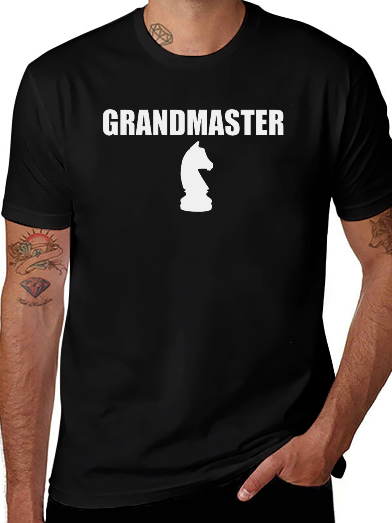 Grandmaster Chess Knight Graphic T-Shirt