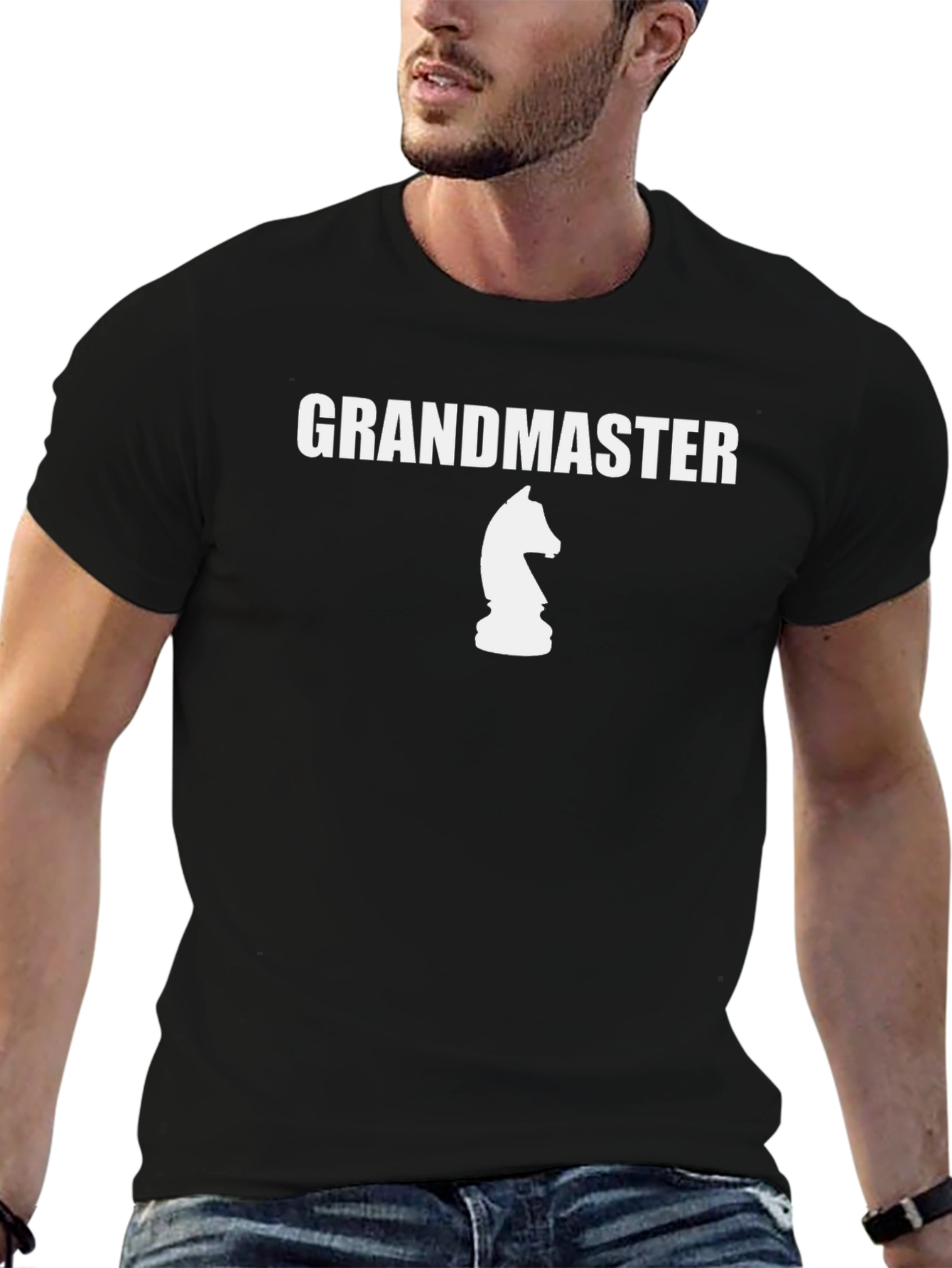 Grandmaster Chess Knight Graphic T-Shirt