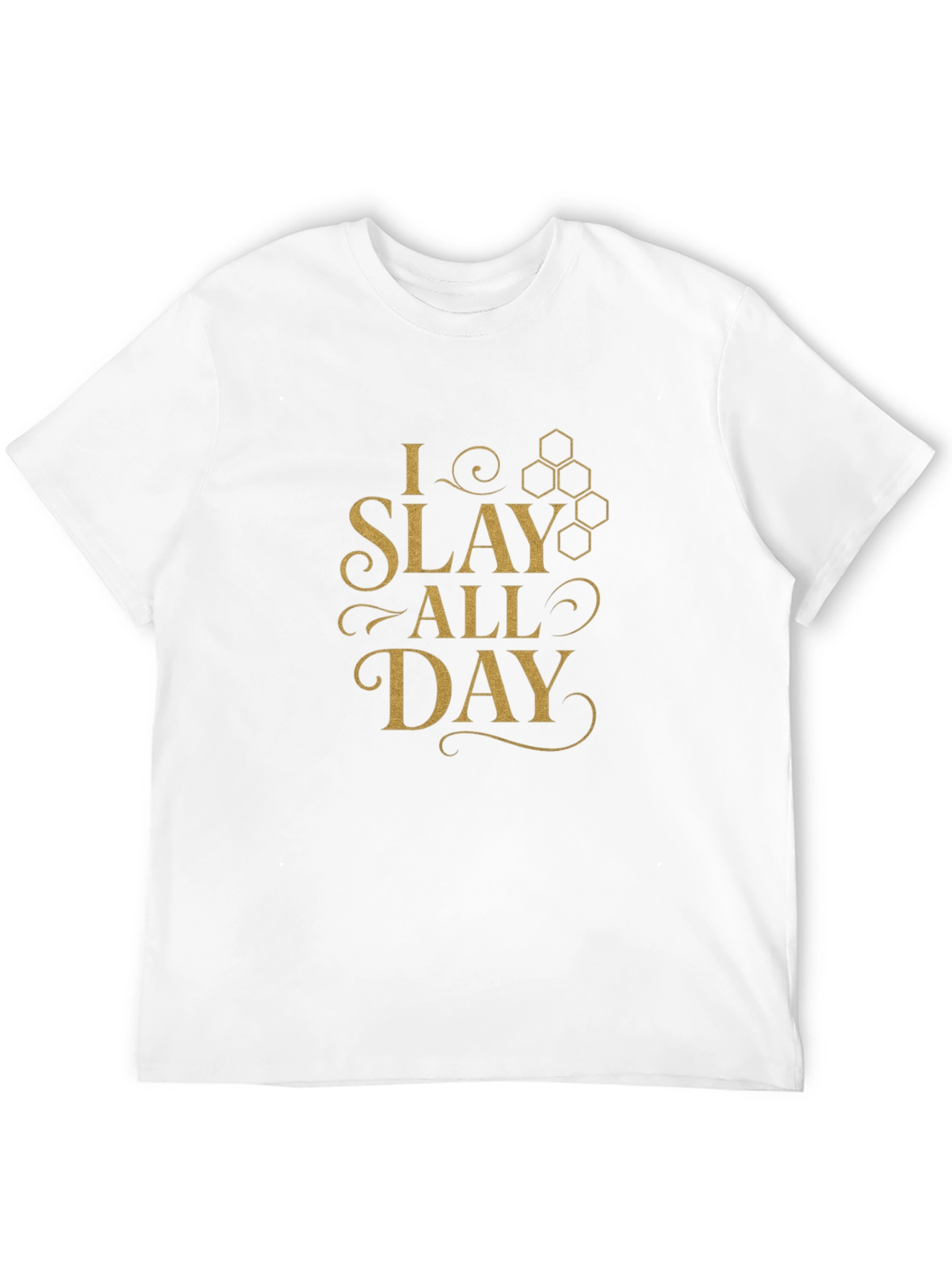 I Slay All Day Graphic Tee - Black T-Shirt