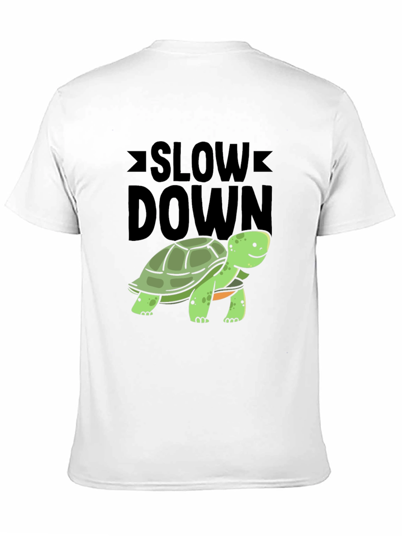 Slow Down Turtle Graphic Tee - Relaxed Fit