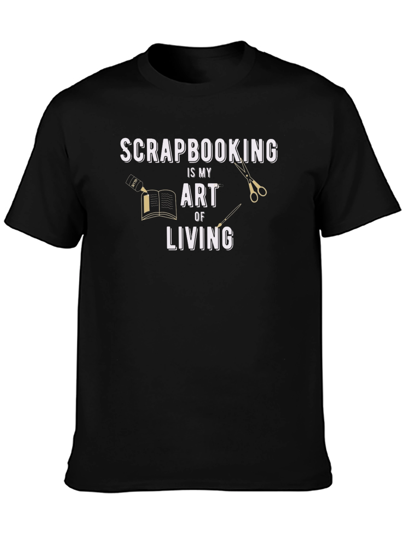 Scrapbooking is My Art of Living T-Shirt