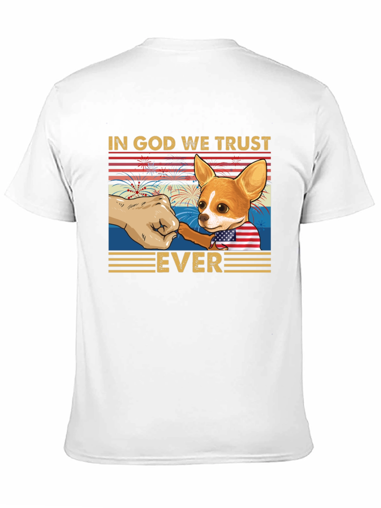 In God We Trust Dog T-Shirt