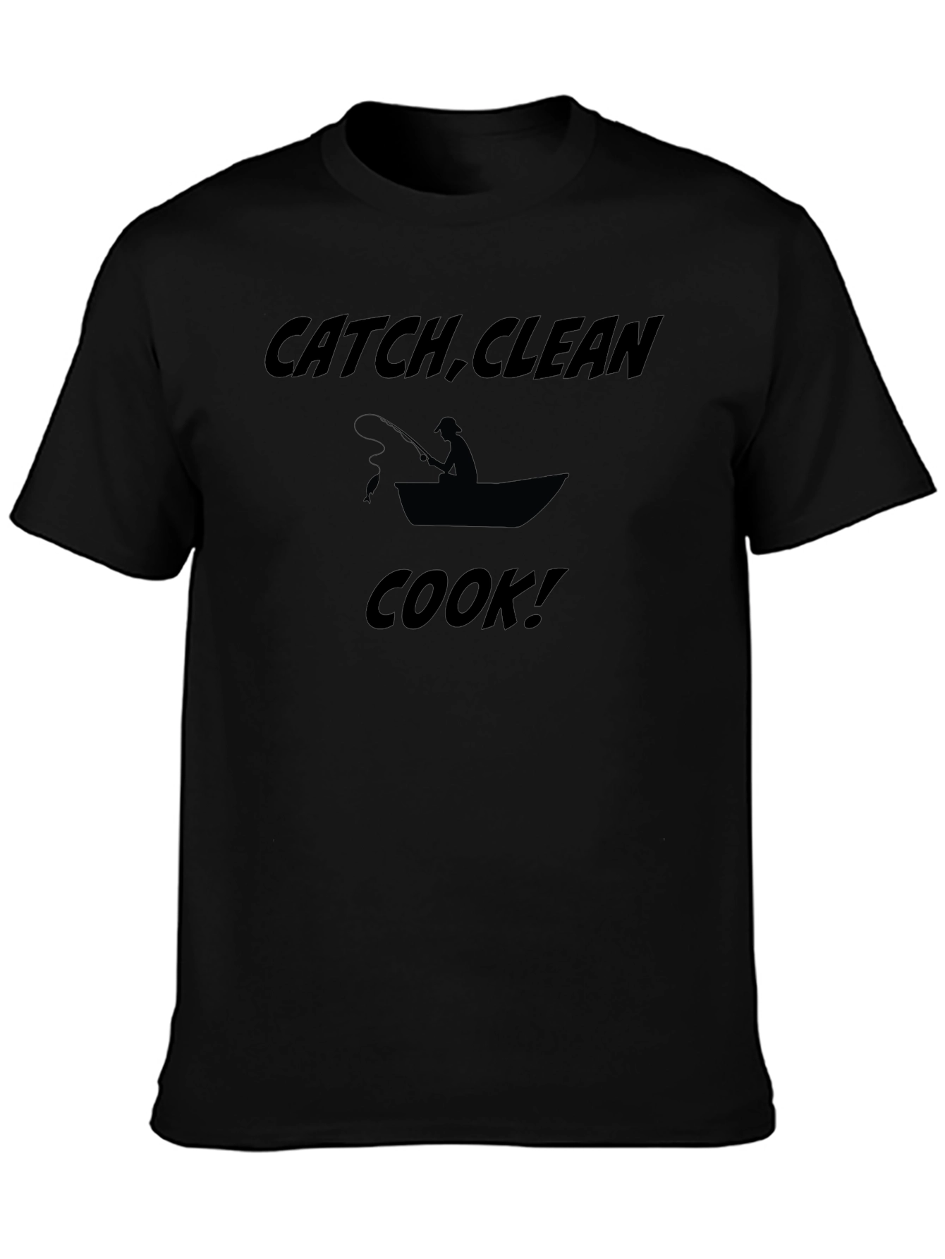 Catch Clean Cook T-Shirt Fishing Angler Gift