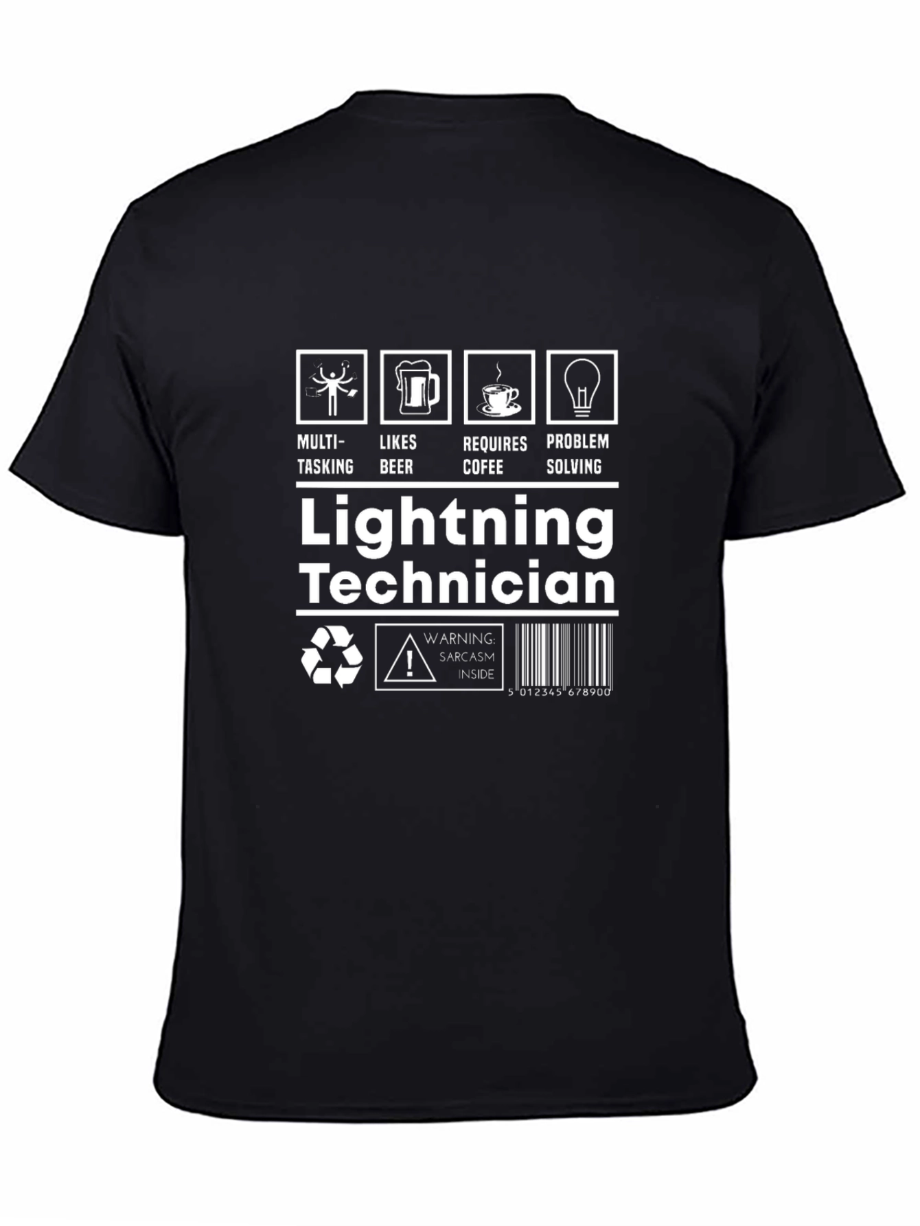 Lightning Technician Graphic Tee