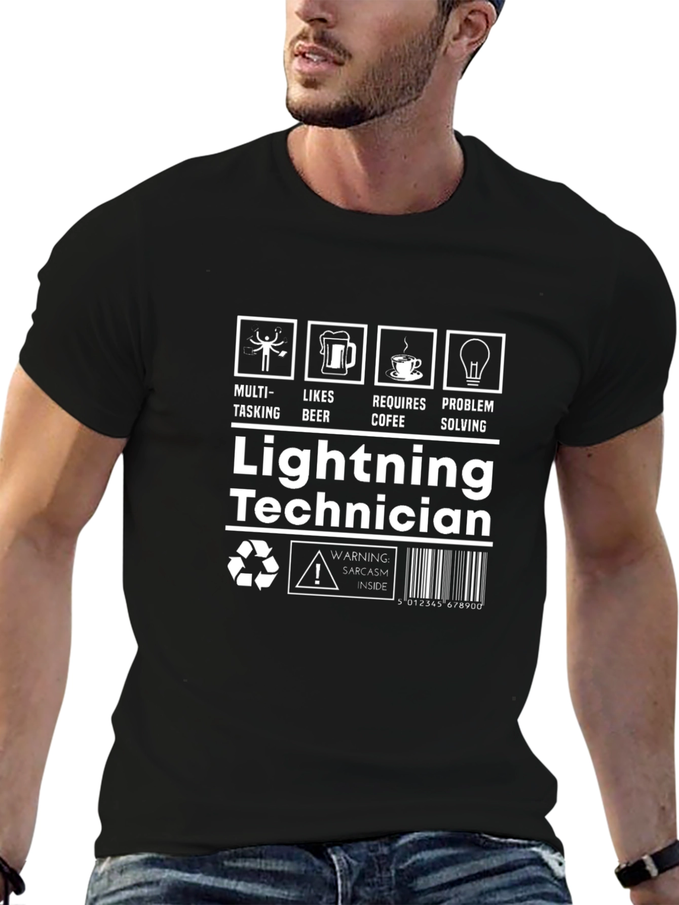 Lightning Technician Graphic Tee