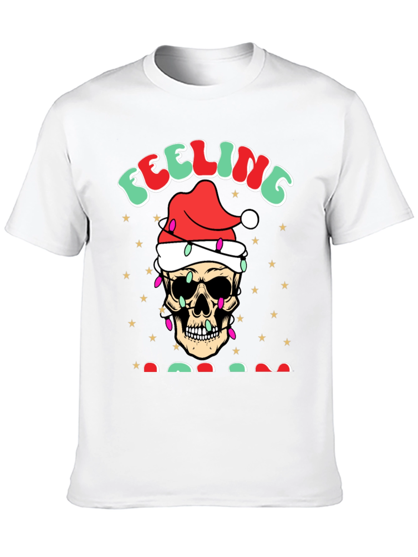 Feeling Jolly Skull Graphic Tee