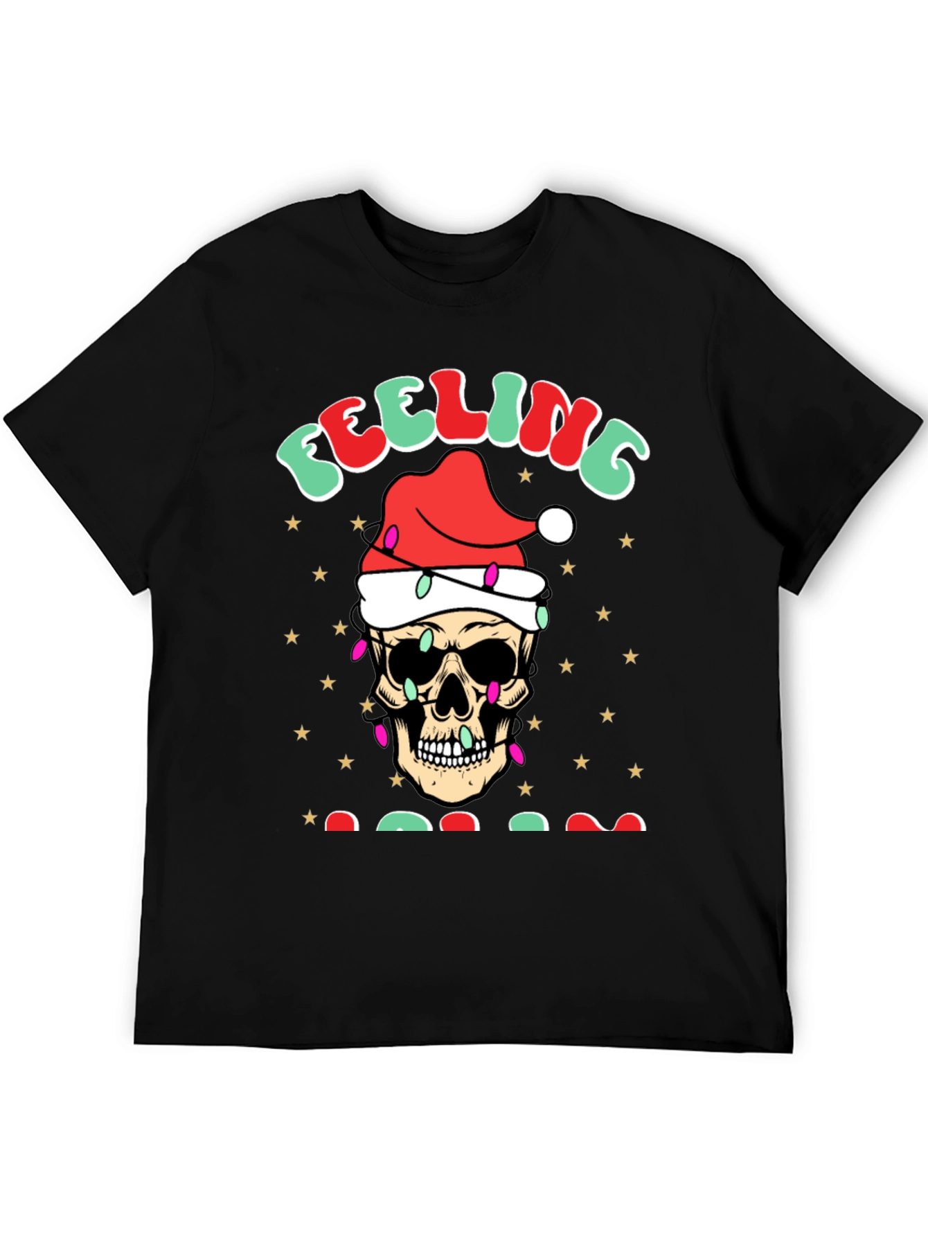 Feeling Jolly Skull Graphic Tee