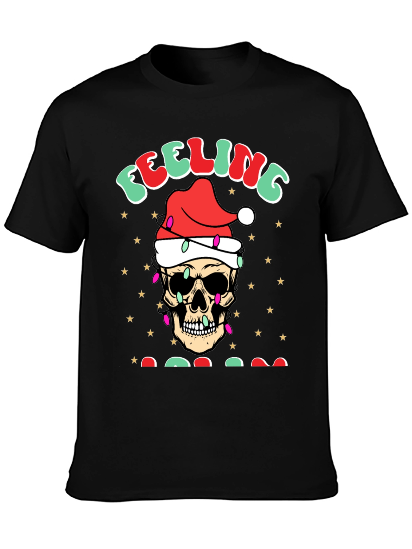 Feeling Jolly Skull Graphic Tee