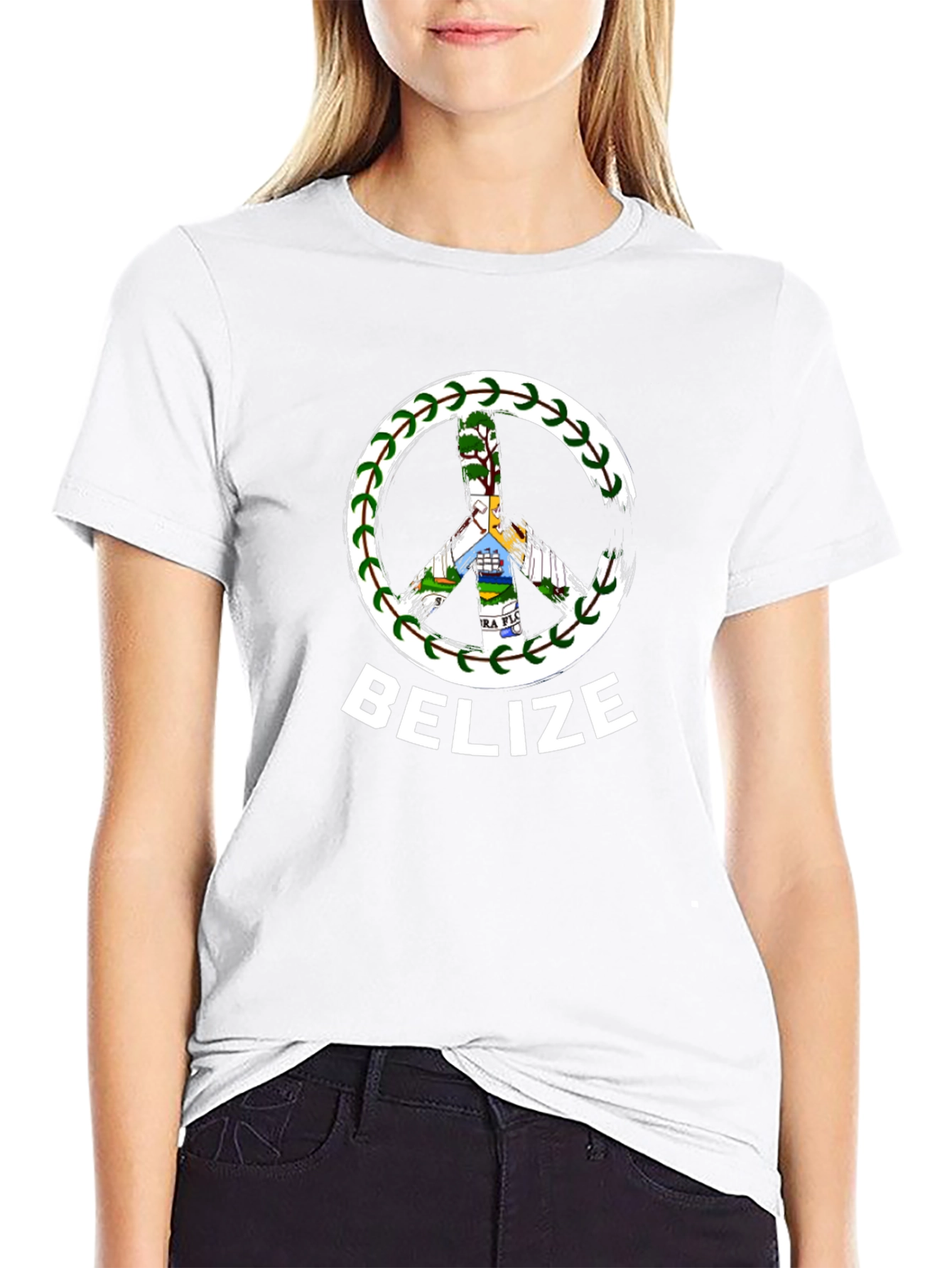 Belize Peace Sign T-Shirt